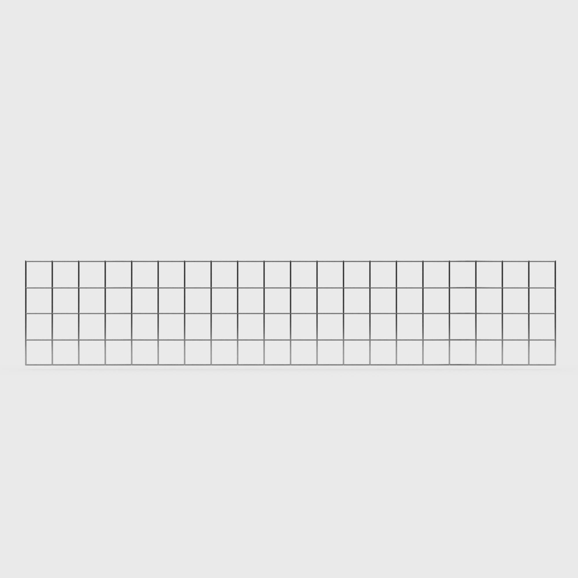 Dimensioni della griglia 5 x 5 cm