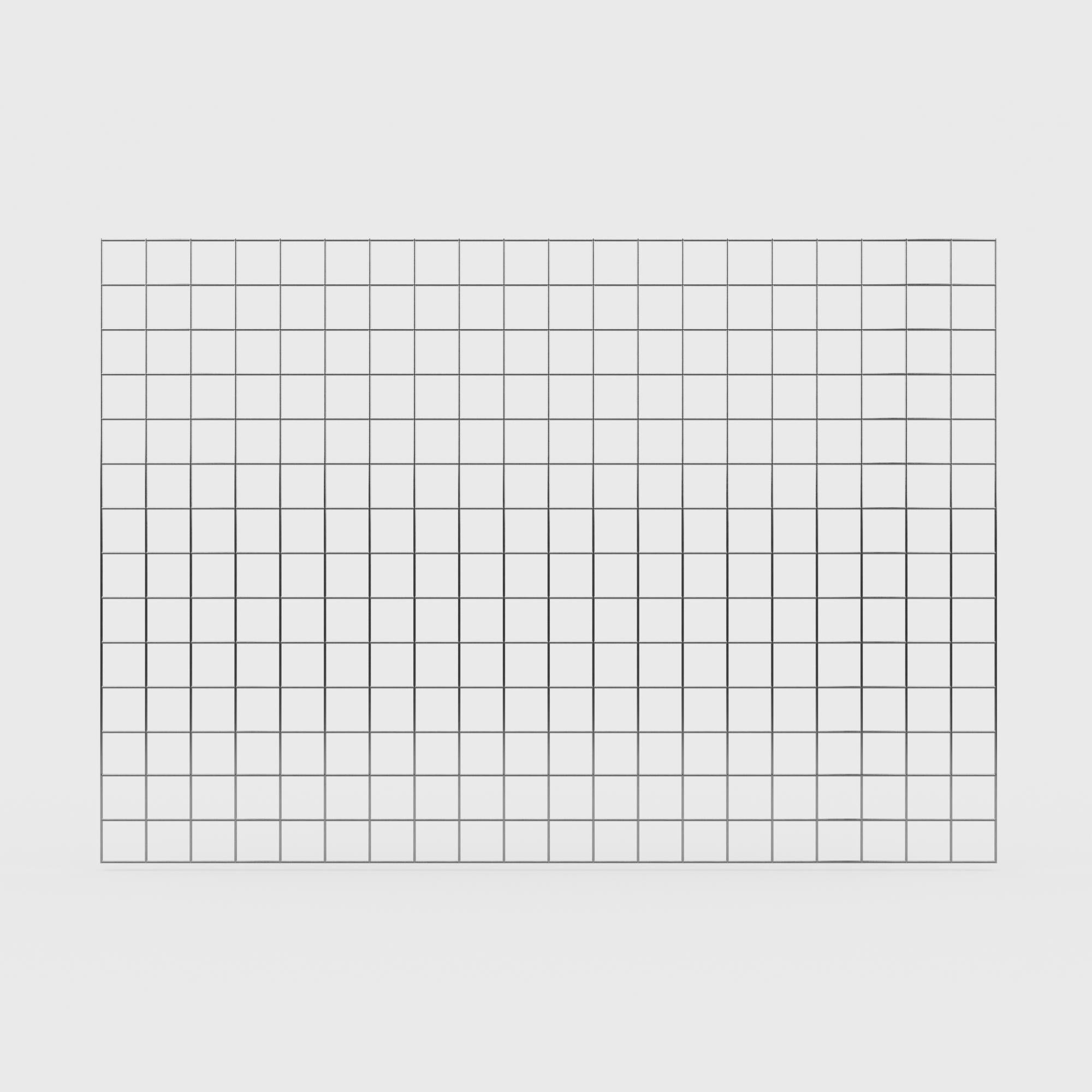 Dimensioni della griglia 5 x 5 cm