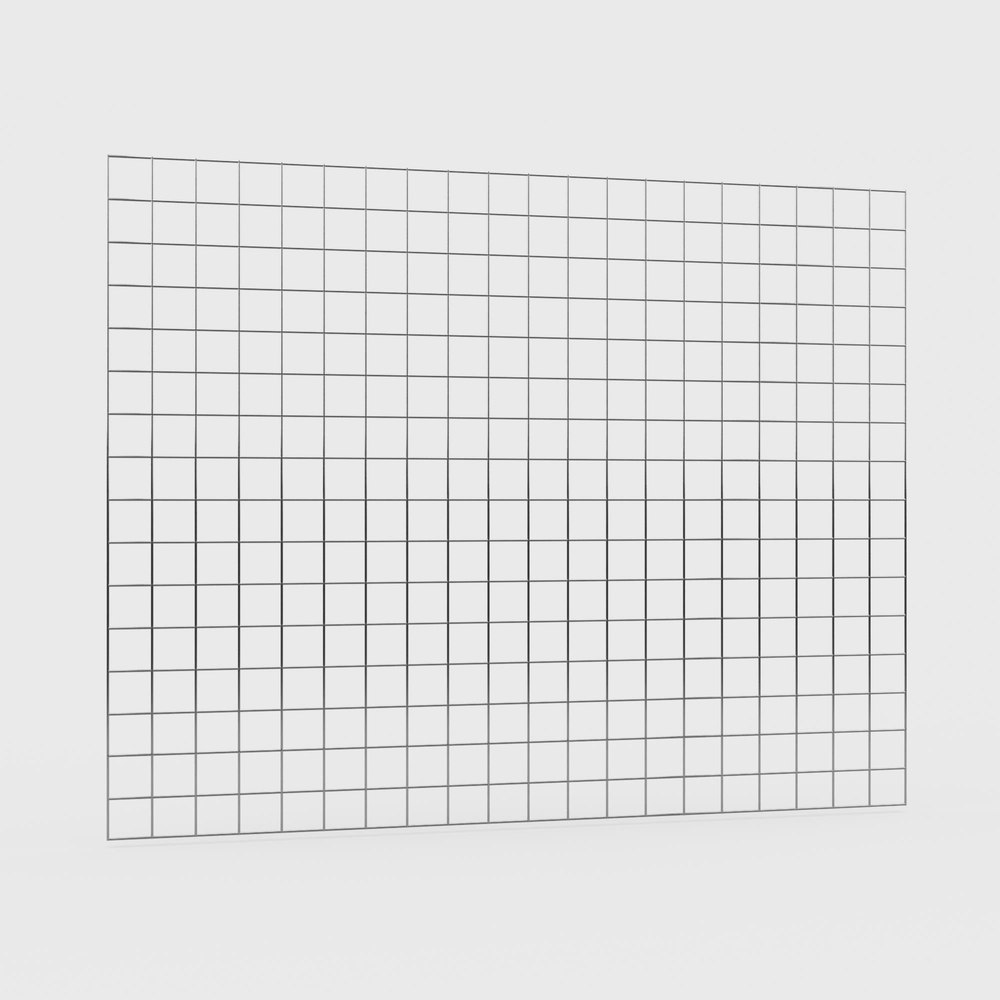 Dimensioni della griglia 5 x 5 cm