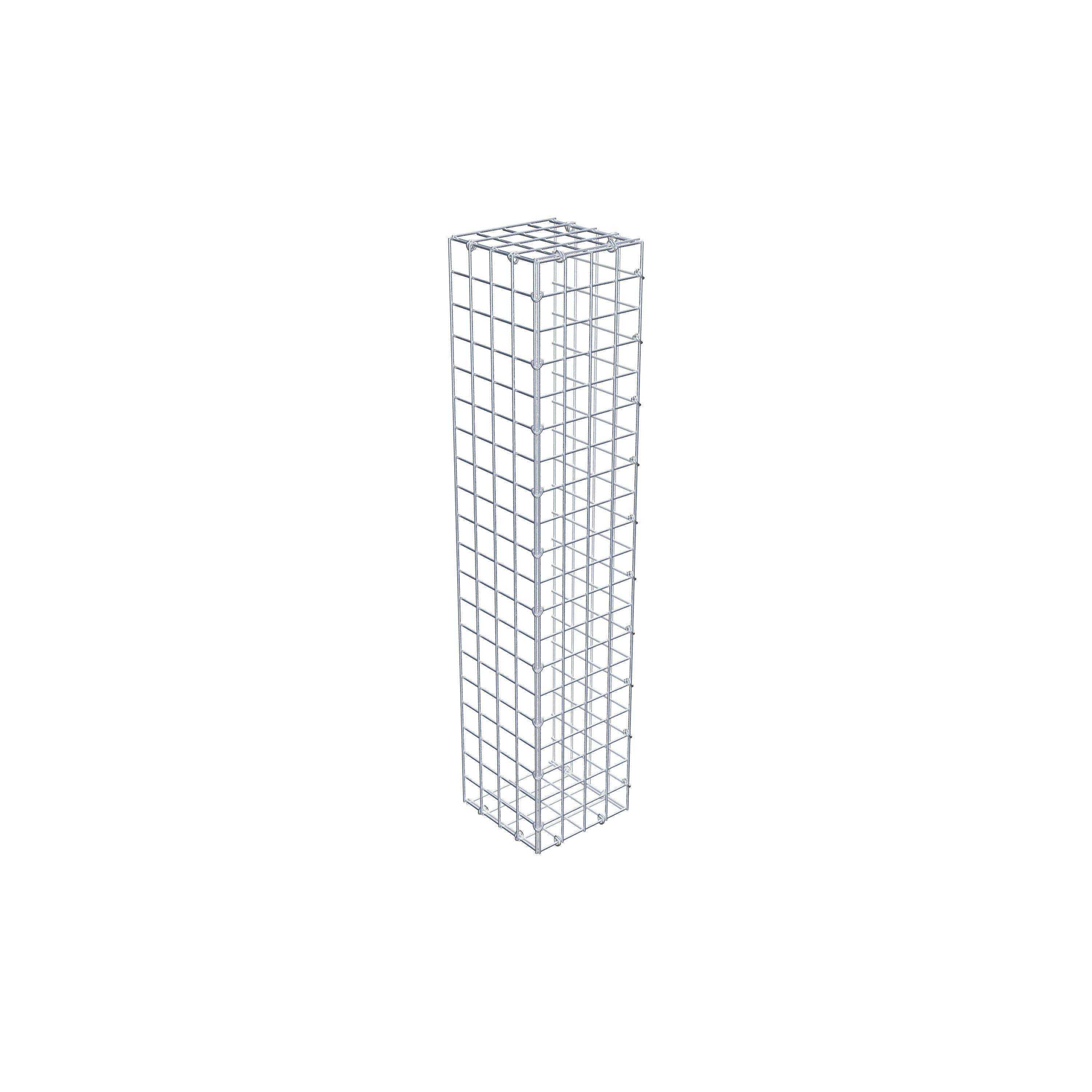 Fourche rapportée type 2 100 cm x 20 cm x 20 cm (L x H x P), mailles 5 cm x 5 cm, anneau C