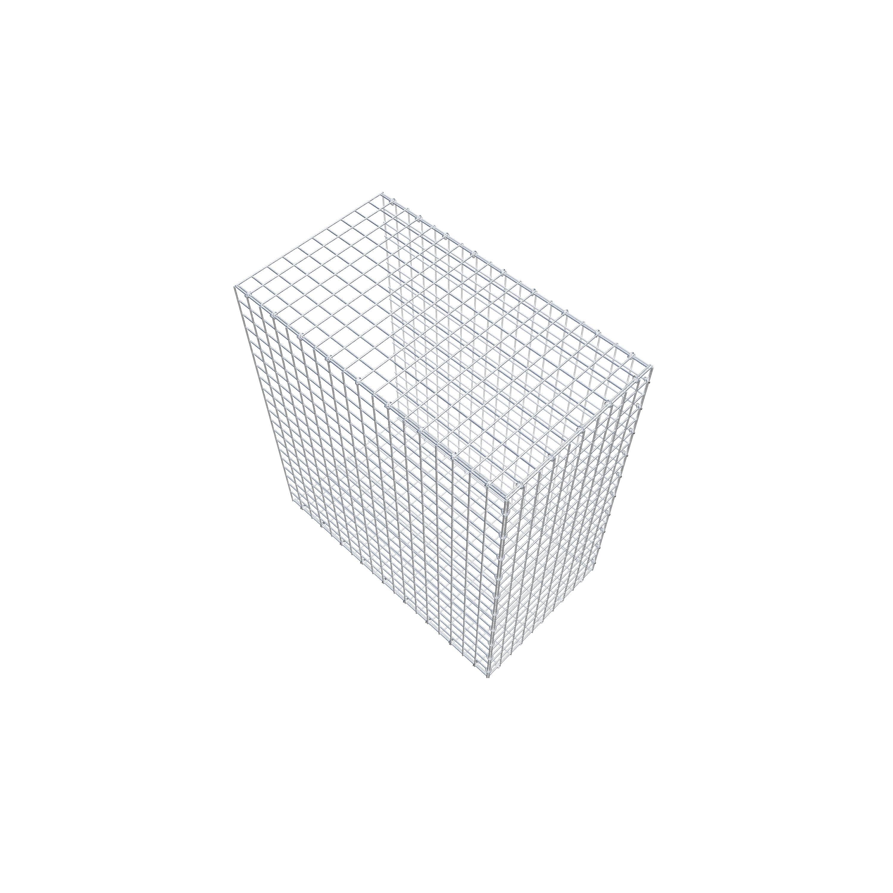 Fourche rapportée type 2 100 cm x 90 cm x 50 cm (L x H x P), mailles 5 cm x 5 cm, anneau C