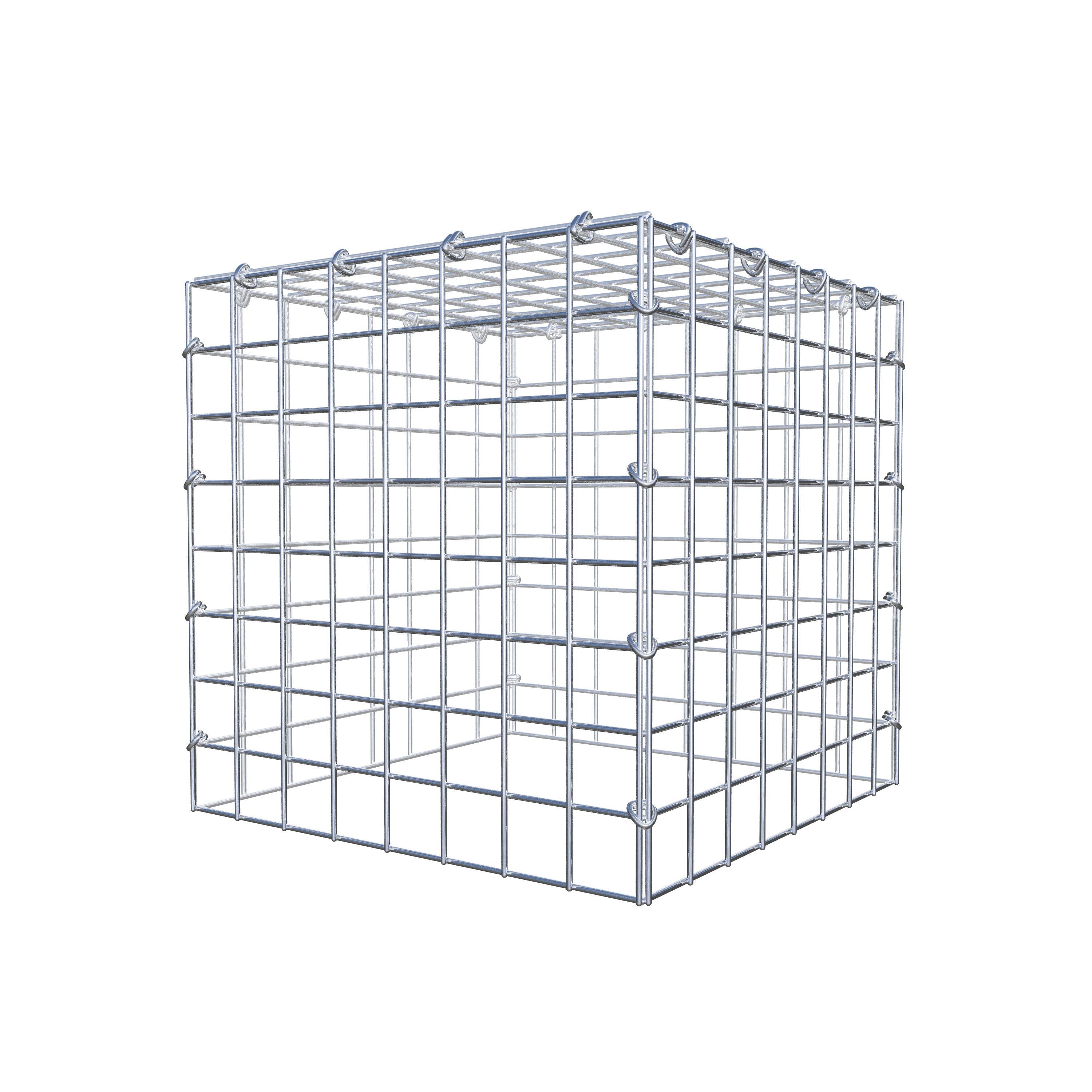Pila adicional tipo 3 40 cm x 40 cm x 40 cm (L x A x P), malla 5 cm x 5 cm, anillo en C