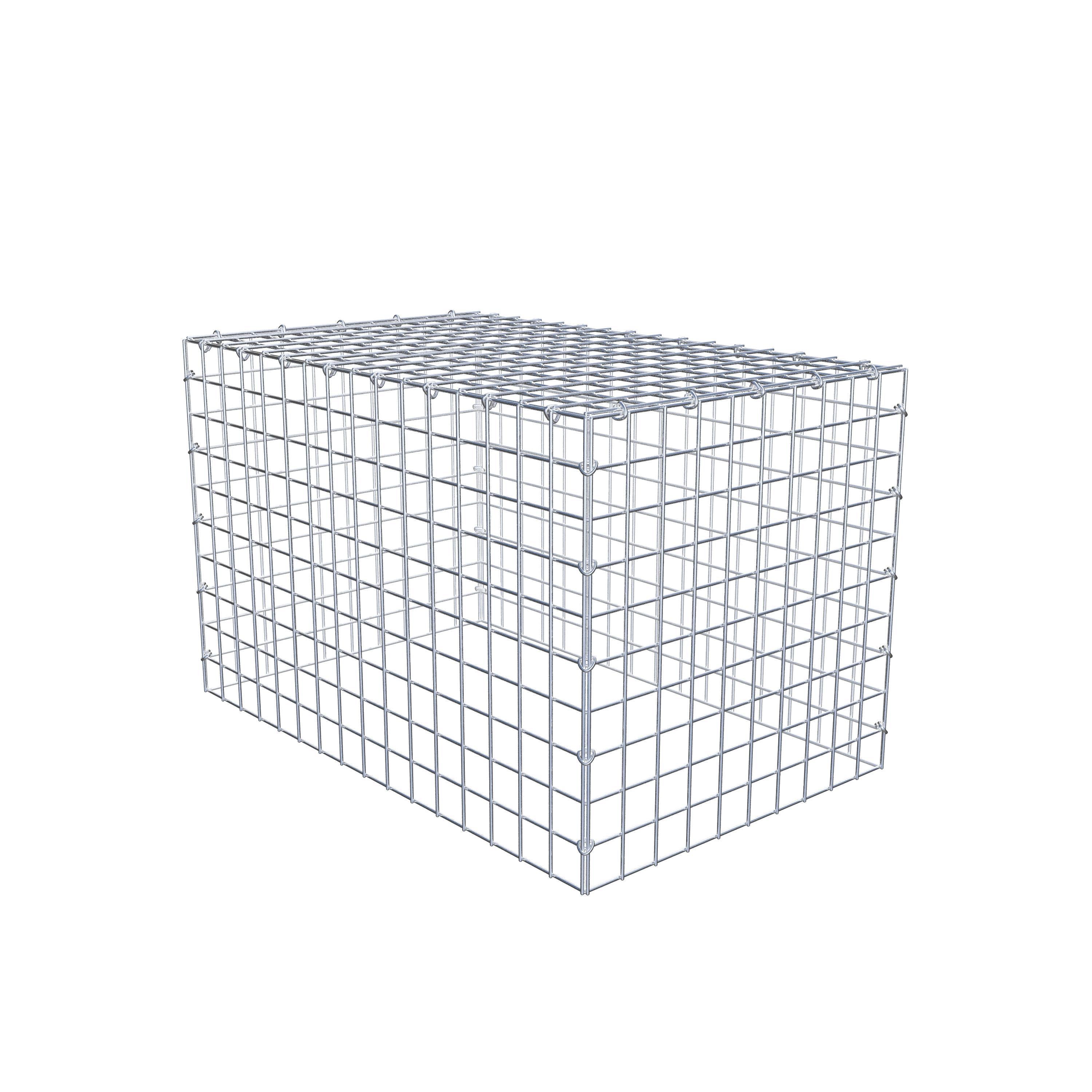 Pila adicional tipo 3 80 cm x 50 cm x 50 cm (L x A x P), malla 5 cm x 5 cm, anillo en C