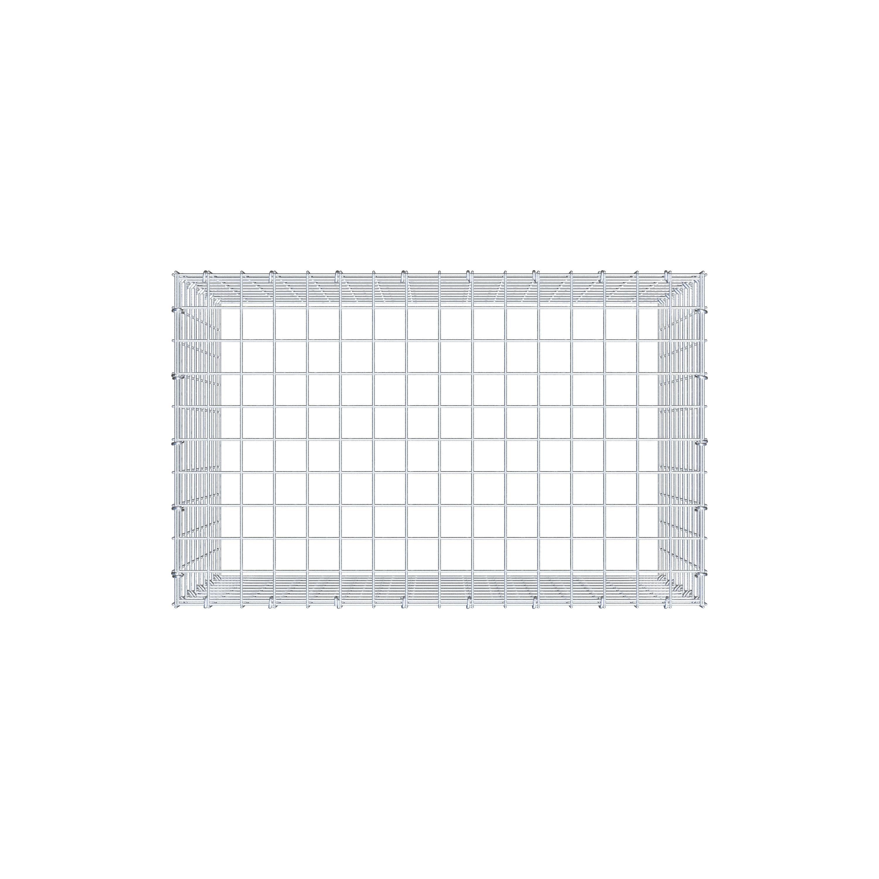 Pila adicional tipo 3 80 cm x 50 cm x 50 cm (L x A x P), malla 5 cm x 5 cm, anillo en C
