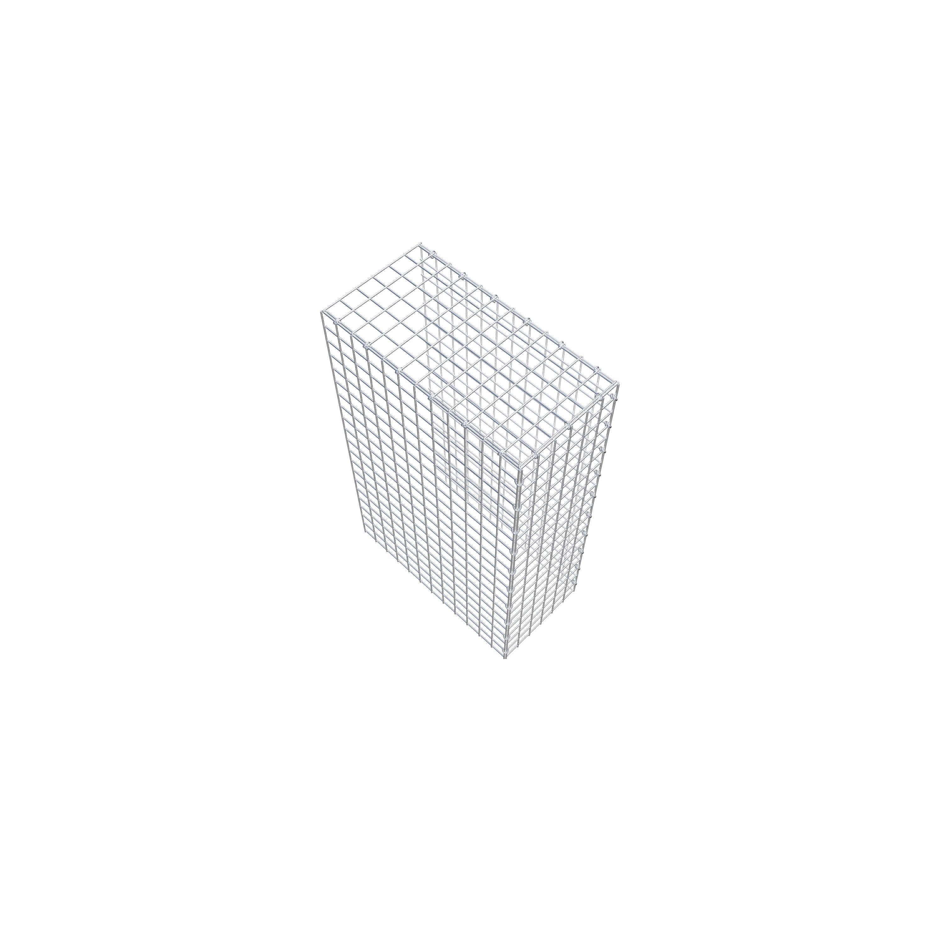 Add-on schanskorf type 4 100 cm x 60 cm x 30 cm (L x H x D), maaswijdte 5 cm x 5 cm, C-ring