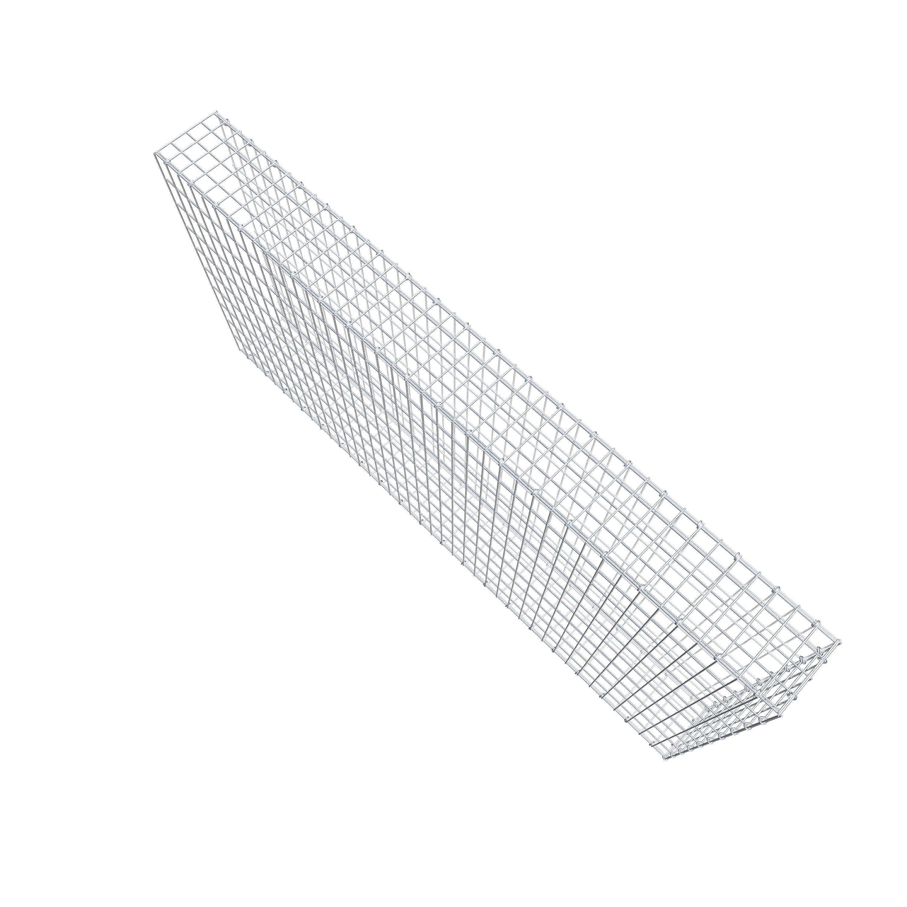 Add-on schanskorf type 2 200 cm x 100 cm x 20 cm, maaswijdte 5 cm x 10 cm, C-ring