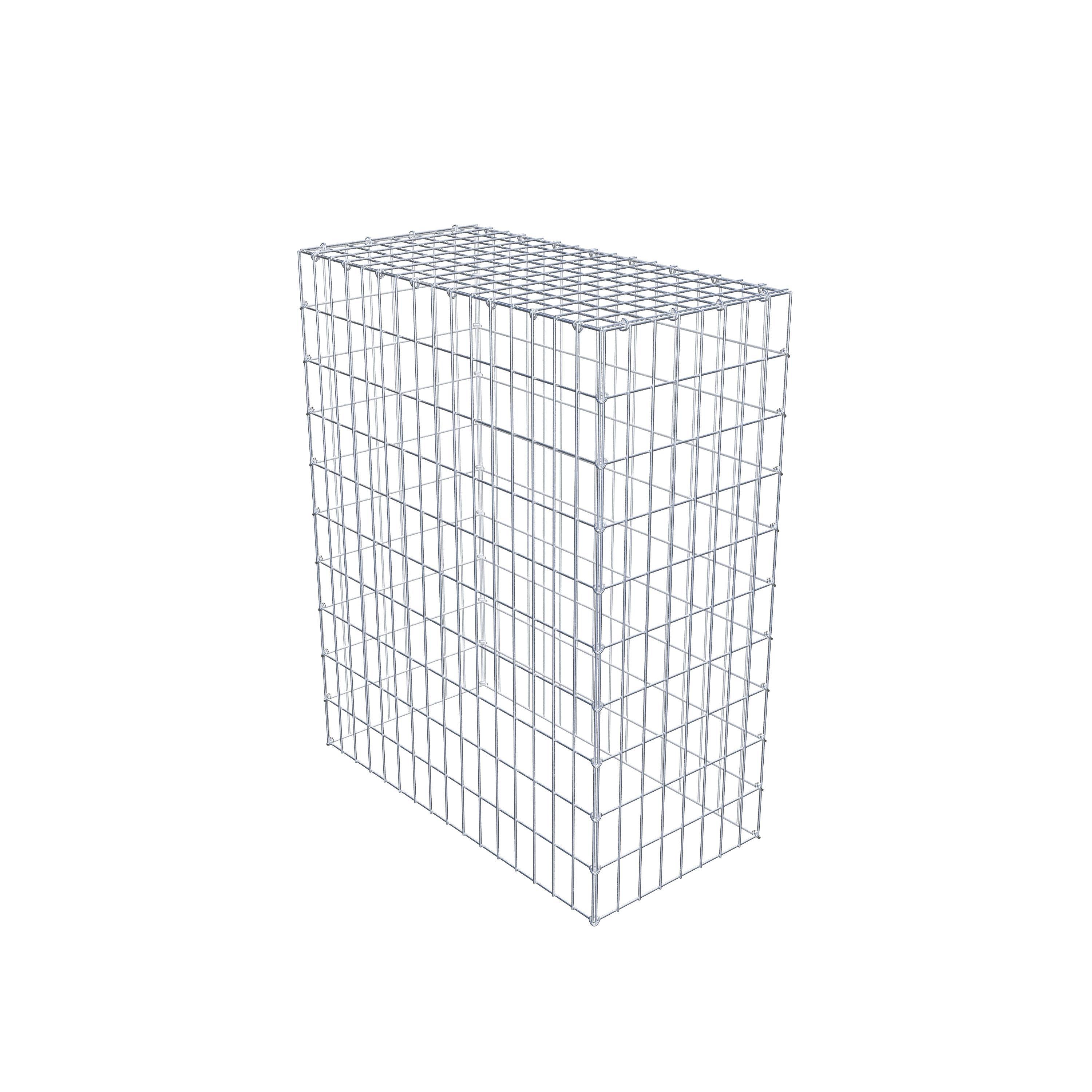 Type 3 oplegkorf 100 cm x 80 cm x 40 cm (L x H x D), maaswijdte 5 cm x 10 cm, C-ring