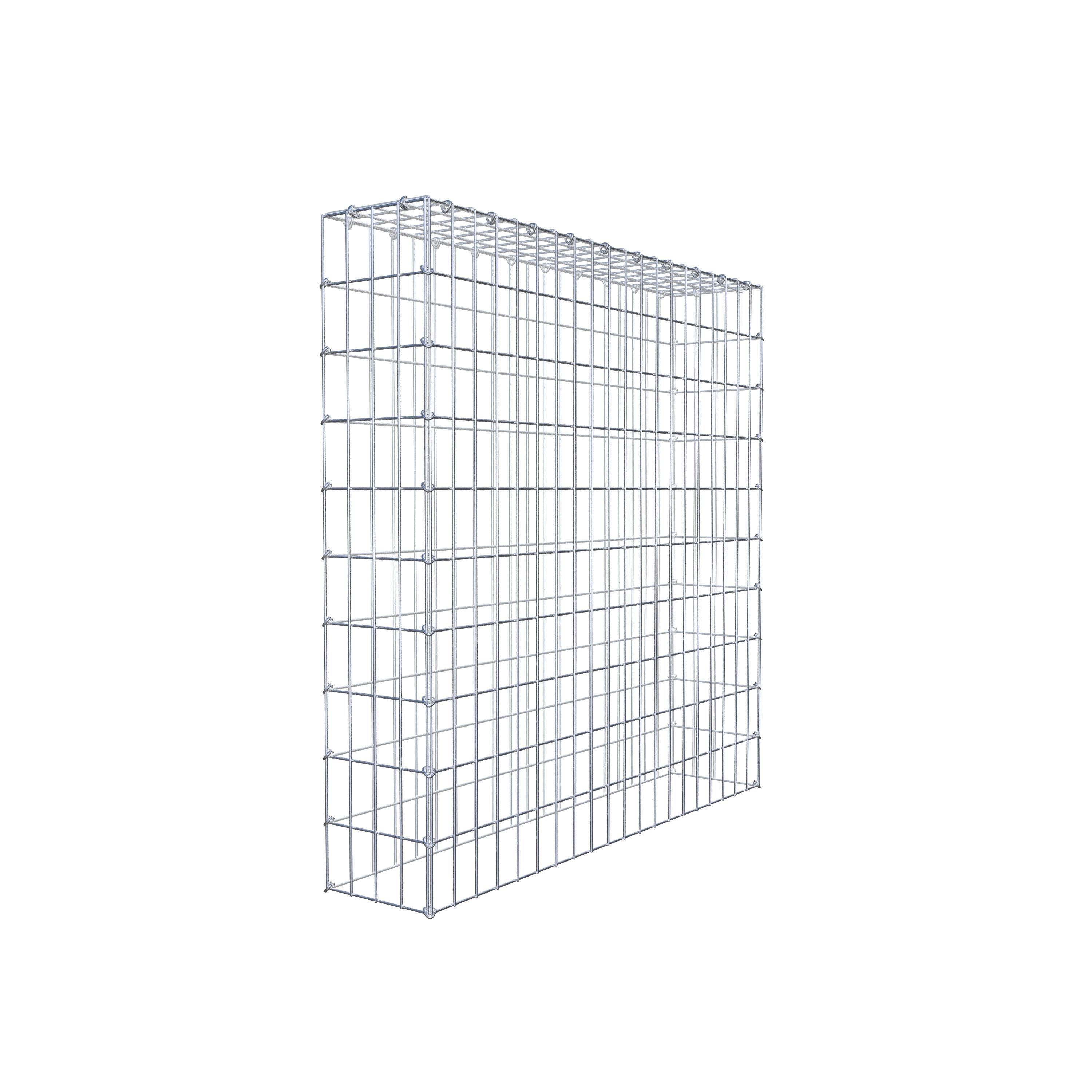 Type 3 oplegkorf 100 cm x 100 cm x 20 cm (L x H x D), maaswijdte 5 cm x 10 cm, C-ring