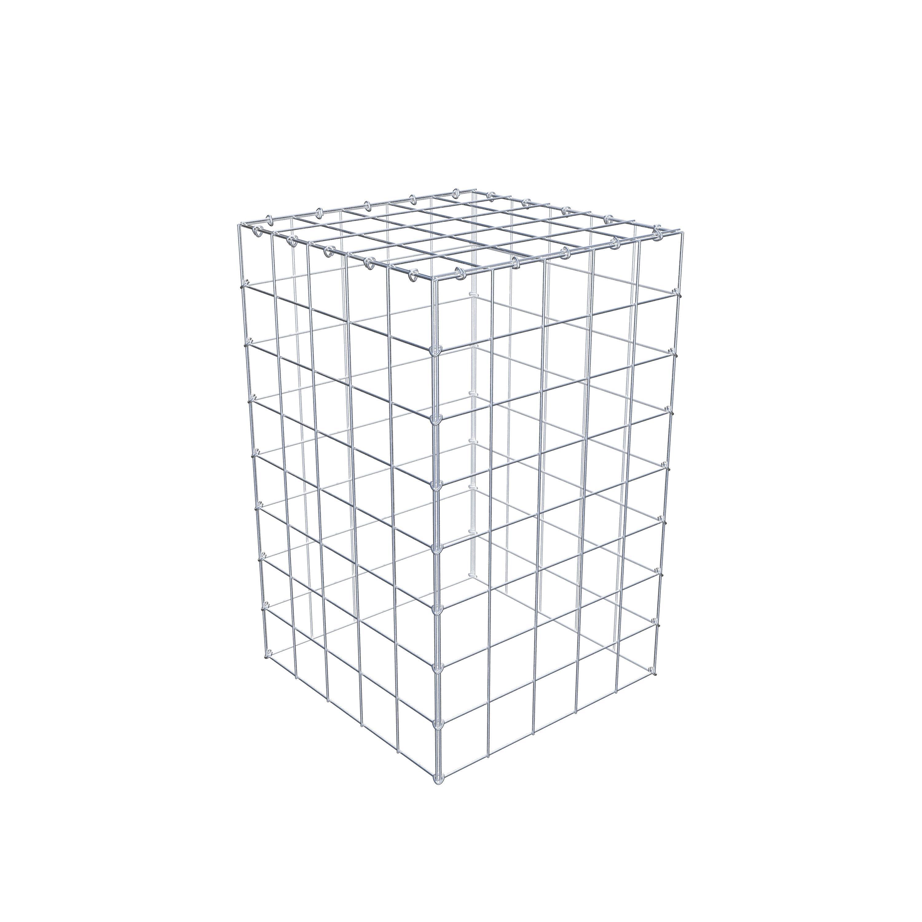 Tilläggspåle typ 3 80 cm x 50 cm x 50 cm (L x H x D), maskstorlek 10 cm x 10 cm, C-ring