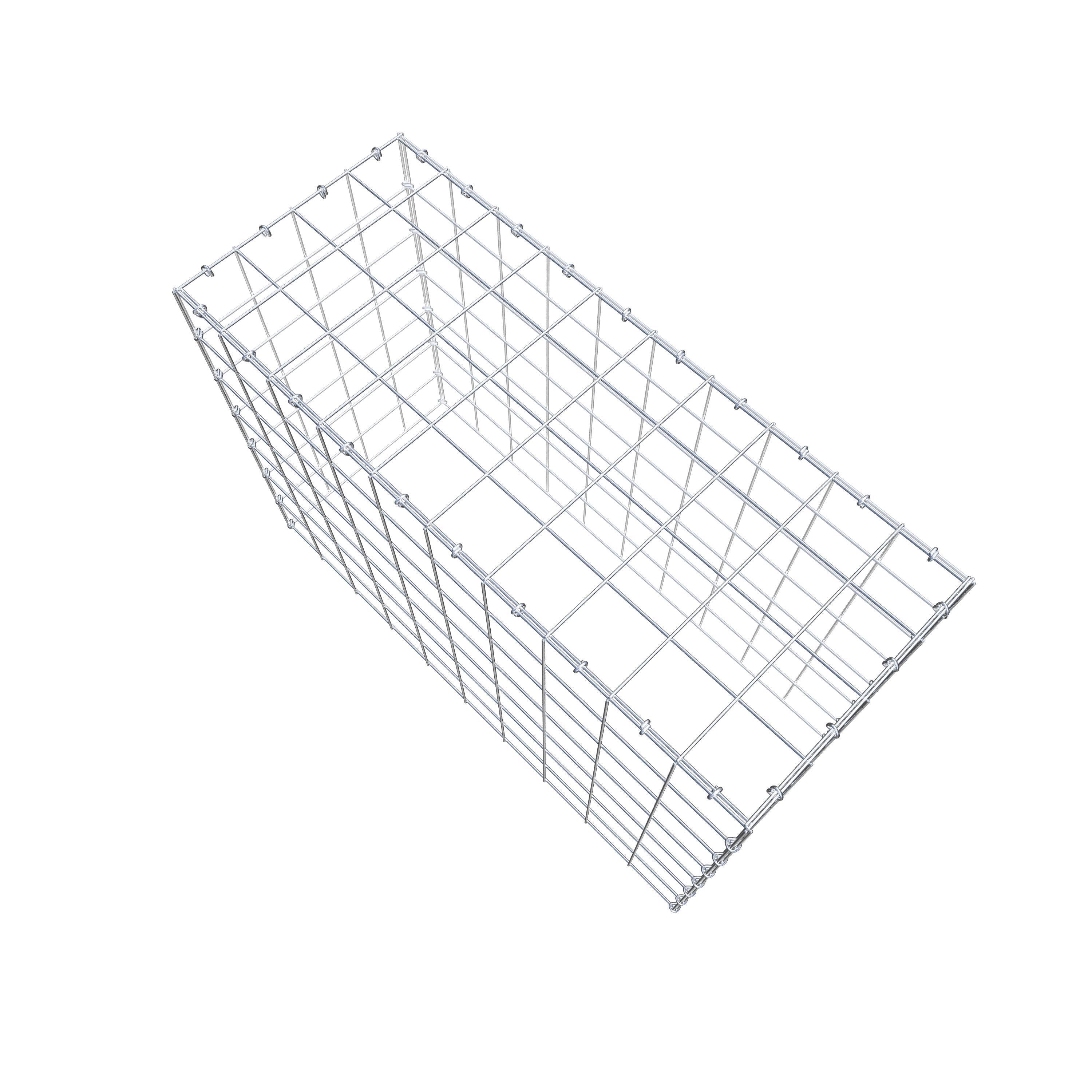 Pila adicional tipo 3 100 cm x 70 cm x 40 cm (L x A x P), malla 10 cm x 10 cm, anillo en C
