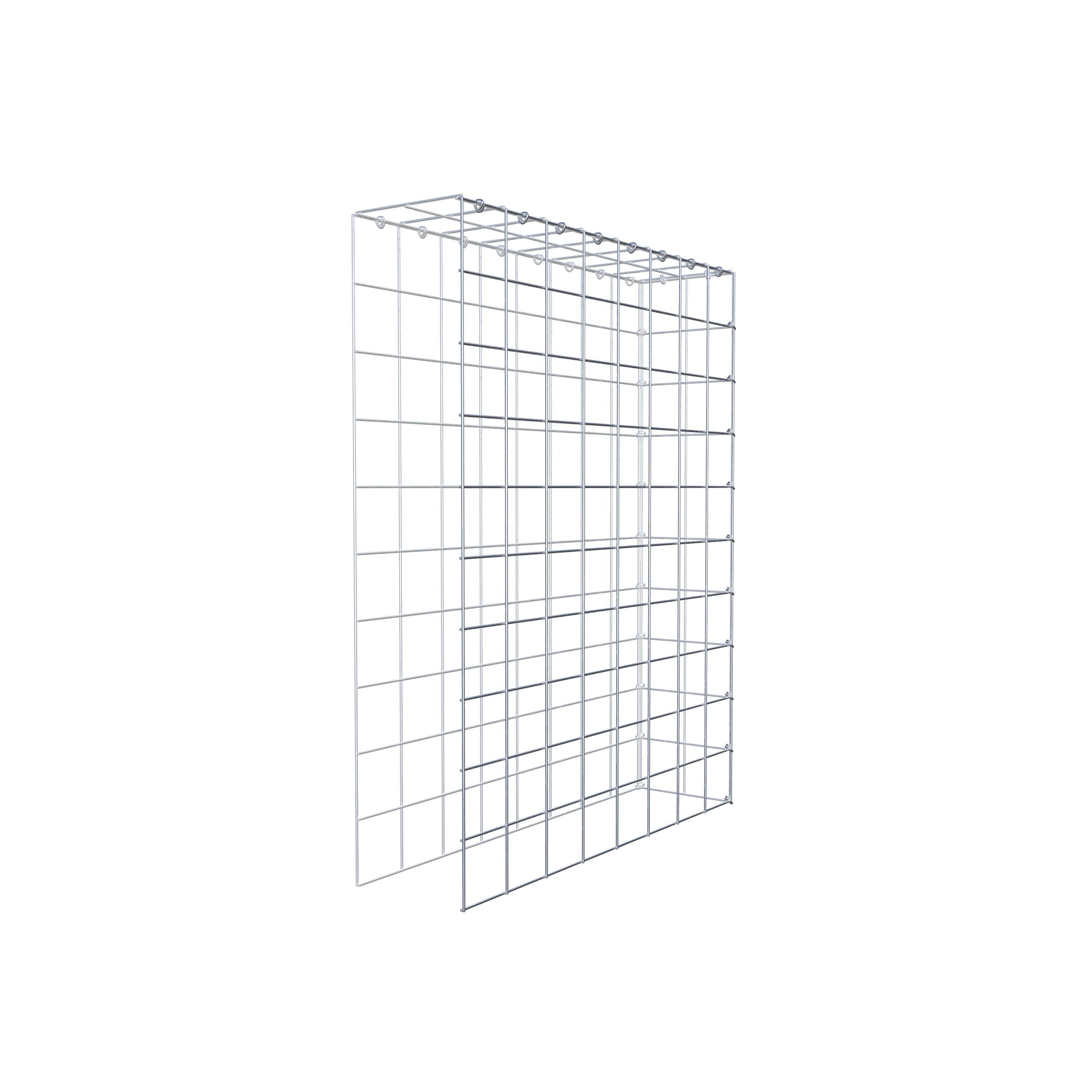 Add-on schanskorf type 4 100 cm x 80 cm x 20 cm (L x H x D), maaswijdte 10 cm x 10 cm, C-ring