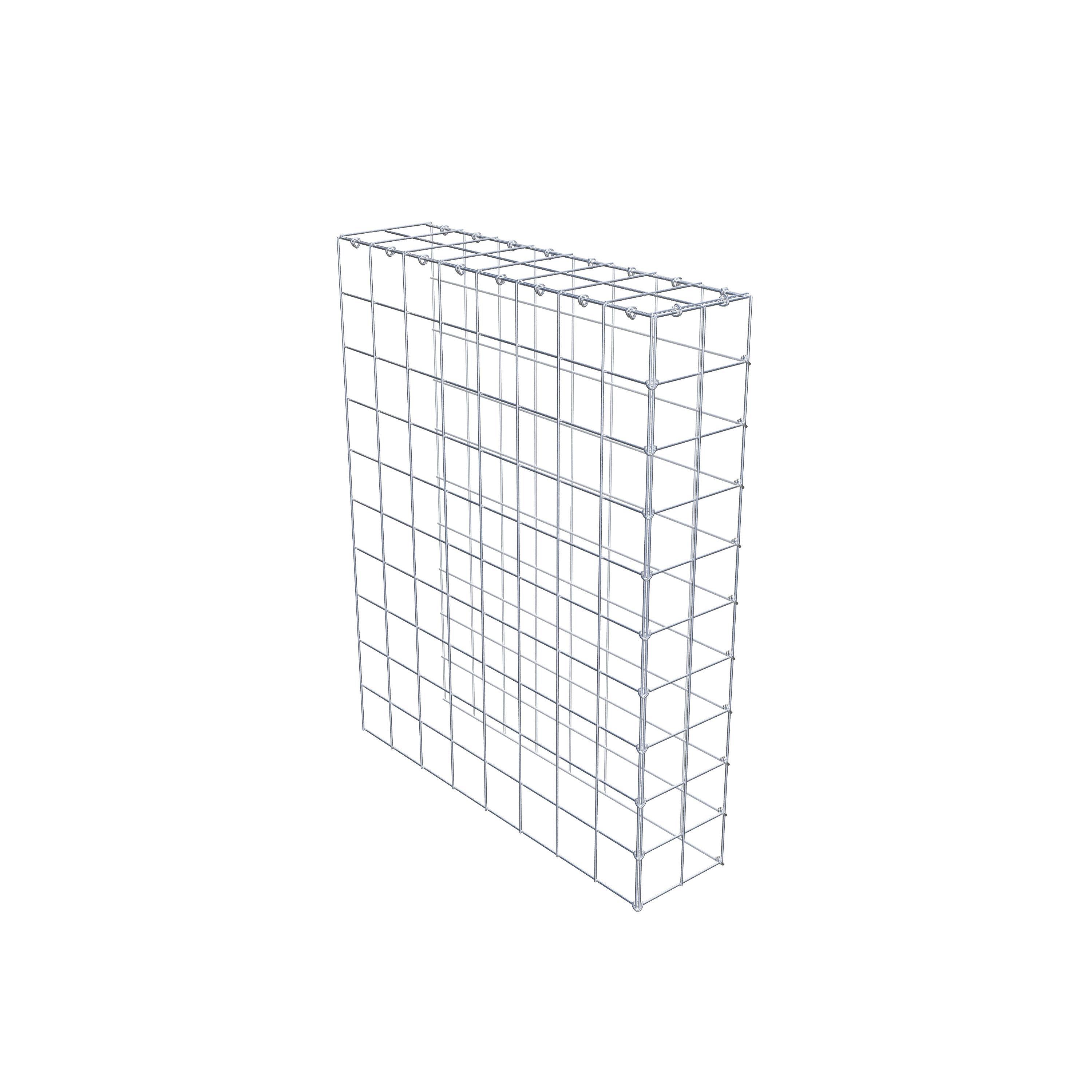 Add-on schanskorf type 4 100 cm x 80 cm x 20 cm (L x H x D), maaswijdte 10 cm x 10 cm, C-ring
