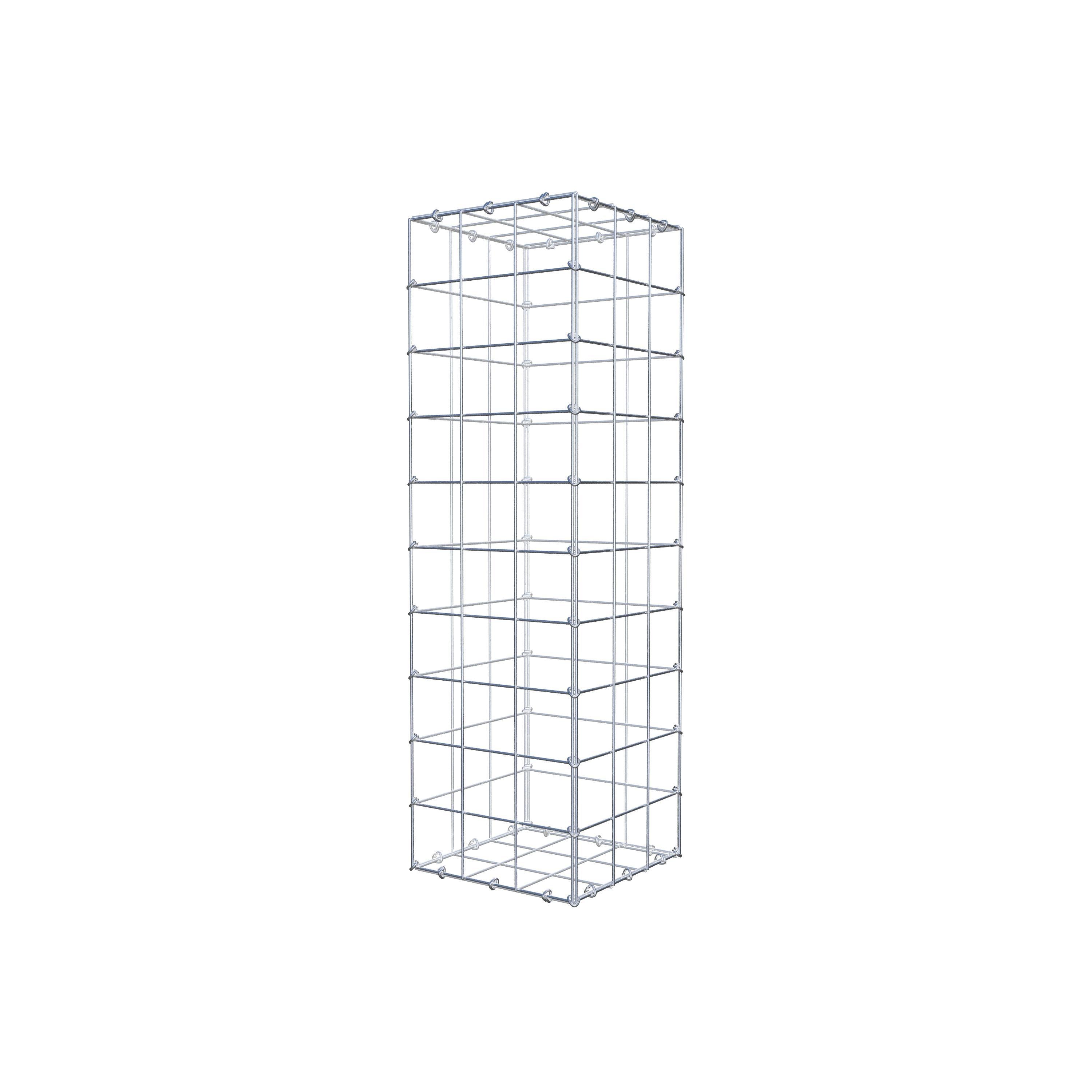Gabione 100 cm x 30 cm x 30 cm (L x H x T), Maschenweite 10 cm x 10 cm, C-Ring