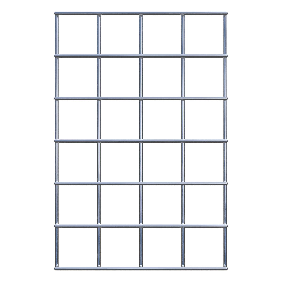 Decorative trellis / trellis (including mounting material) mesh size 5 x 5 cm