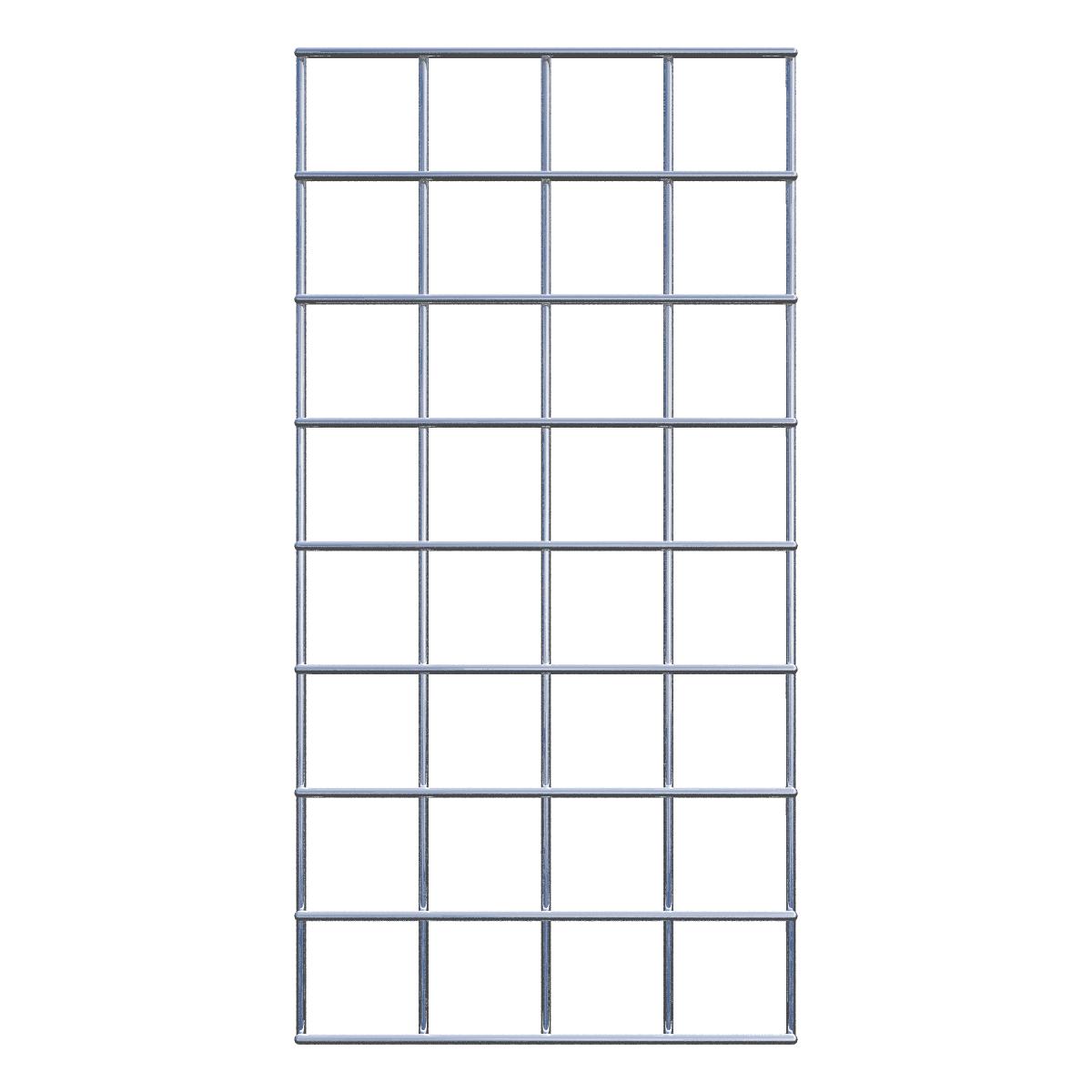 Decorative trellis / trellis (including mounting material) mesh size 5 x 5 cm