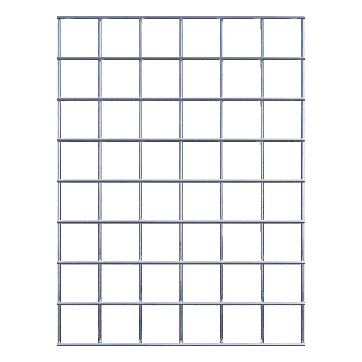 Decorative trellis / trellis (including mounting material) mesh size 5 x 5 cm
