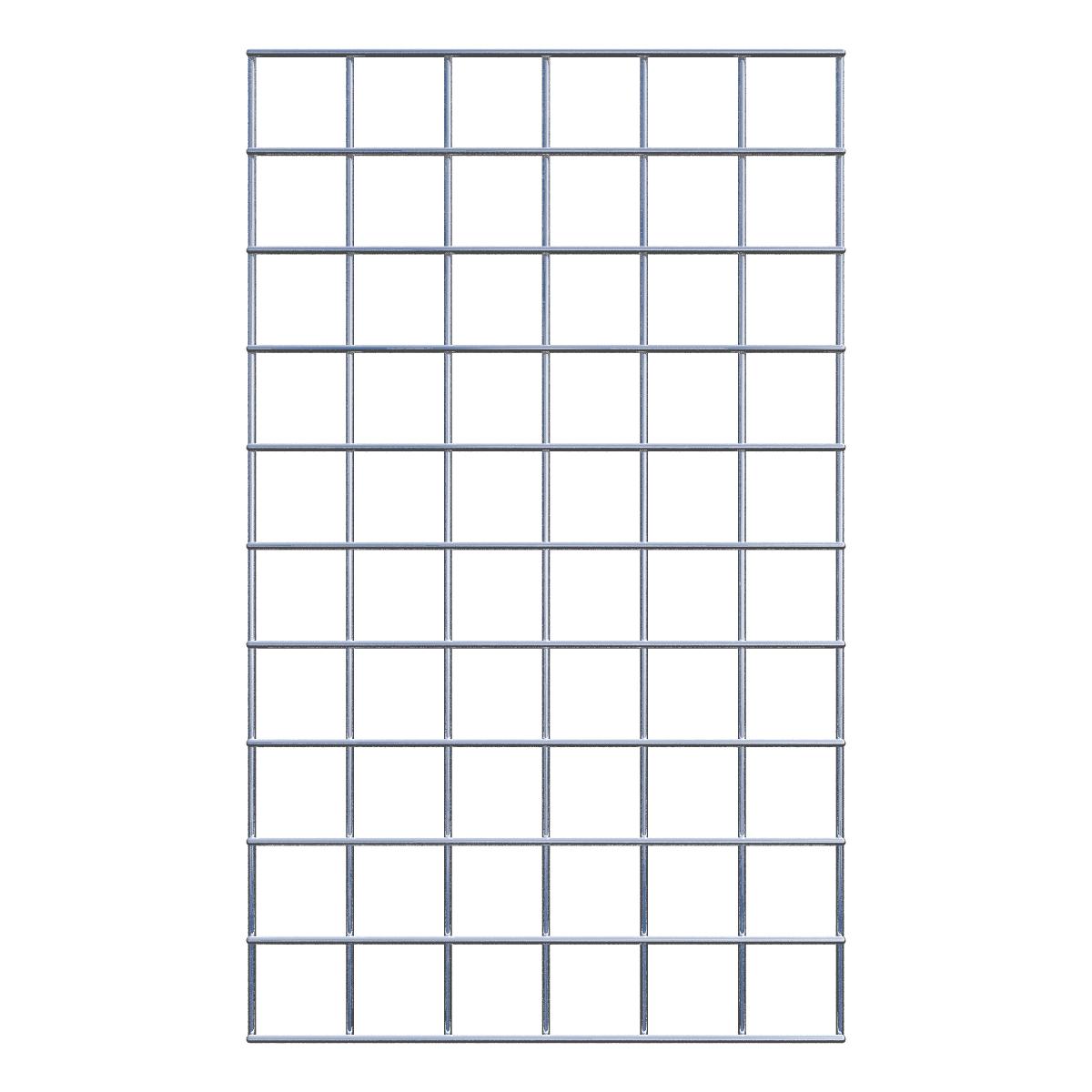 Decorative trellis / trellis (including mounting material) mesh size 5 x 5 cm