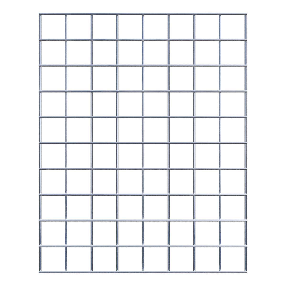 Decorative trellis / trellis (including mounting material) mesh size 5 x 5 cm