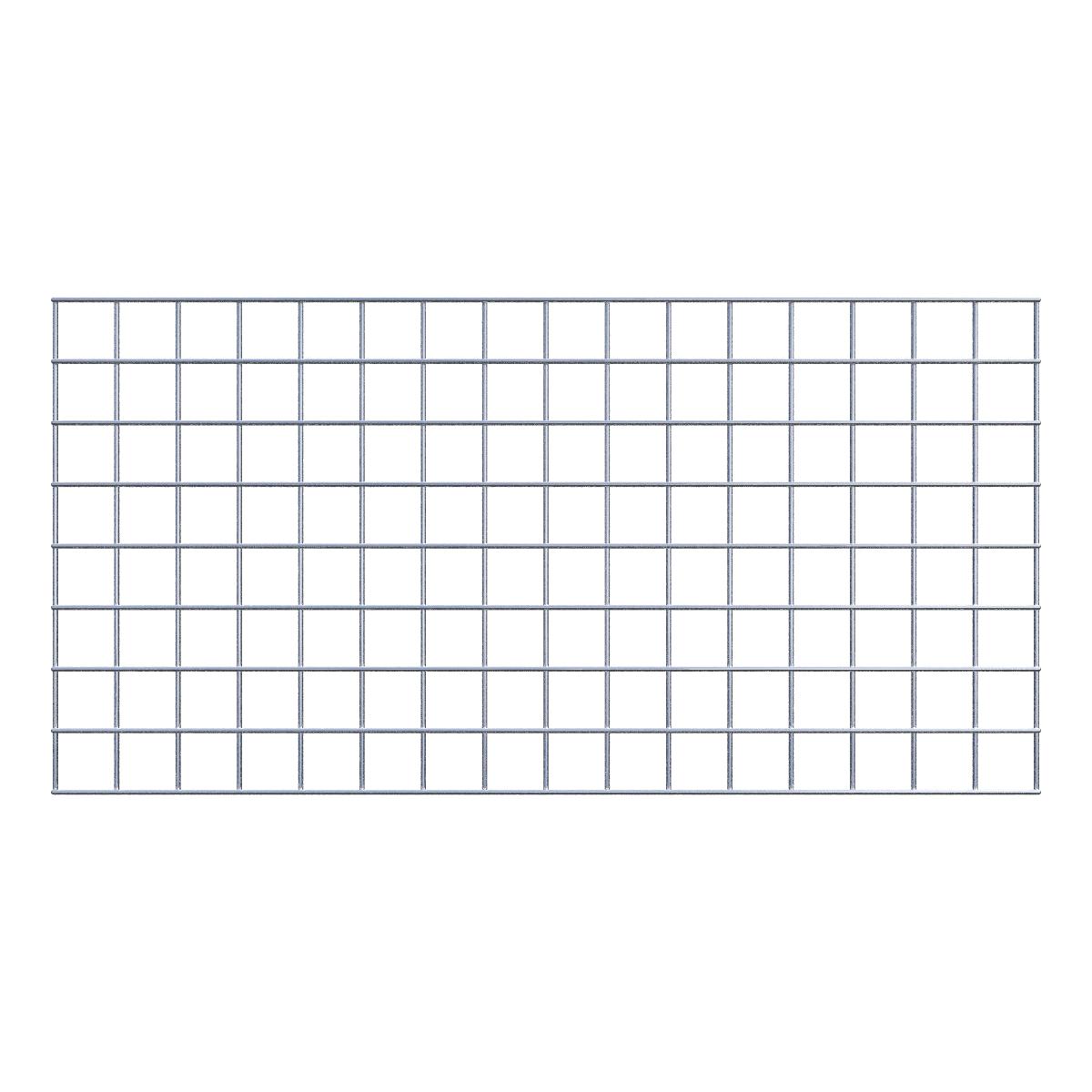 Decorative trellis / trellis (including mounting material) mesh size 5 x 5 cm