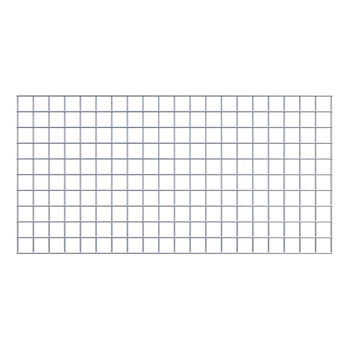 Decorative trellis / trellis (including mounting material) mesh size 5 x 5 cm