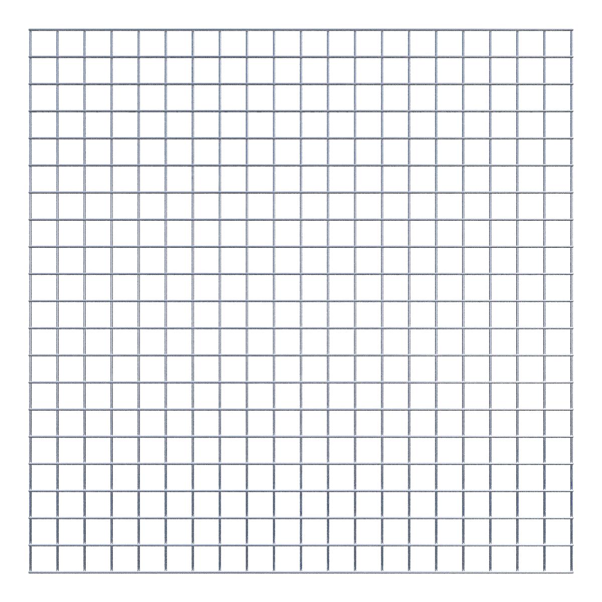 Decorative trellis / trellis (including mounting material) mesh size 5 x 5 cm