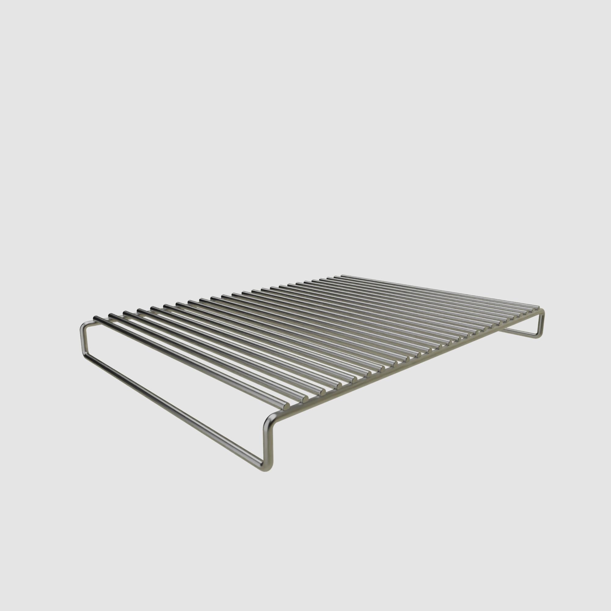 Grille en acier inoxydable 40 cm x 29 cm x 3,1 cm