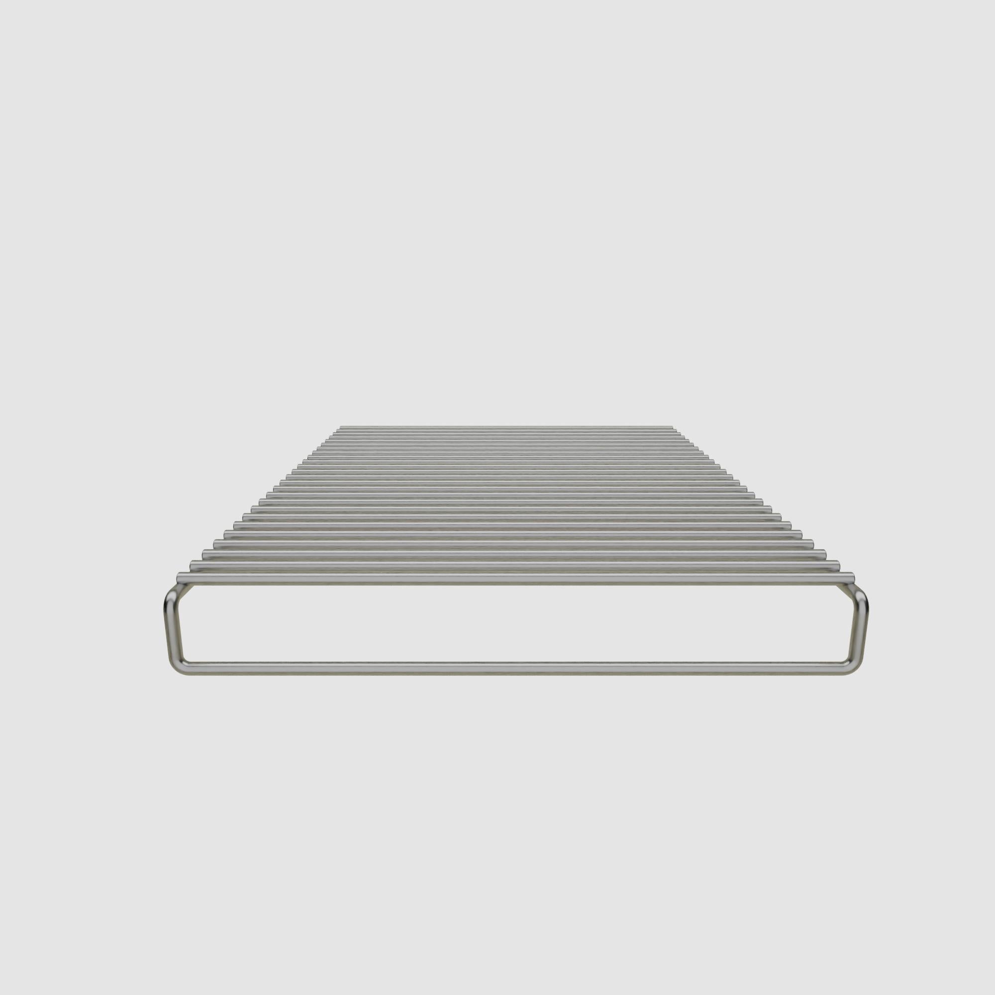 Grille en acier inoxydable 40 cm x 29 cm x 3,1 cm