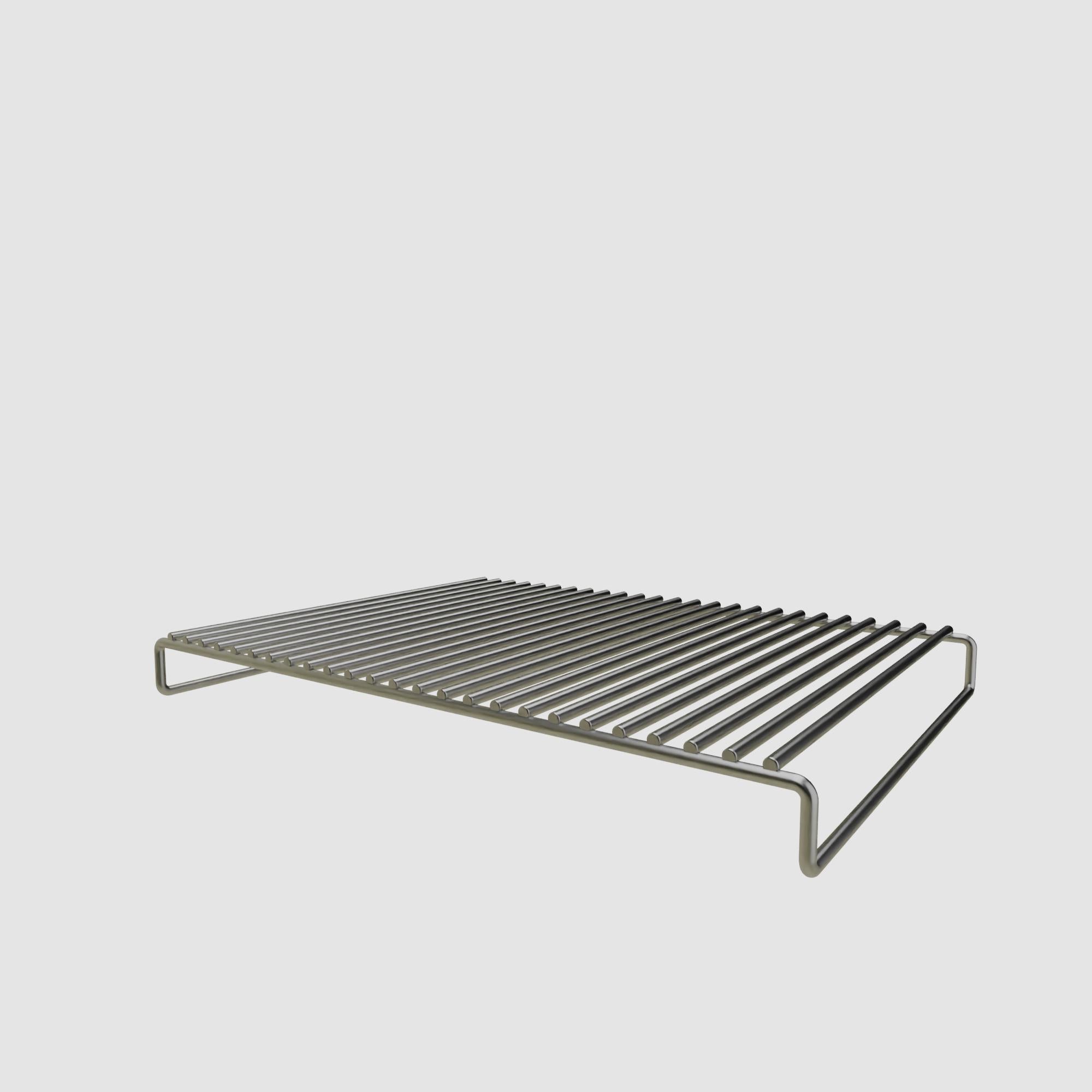 Grille en acier inoxydable 40 cm x 29 cm x 3,1 cm