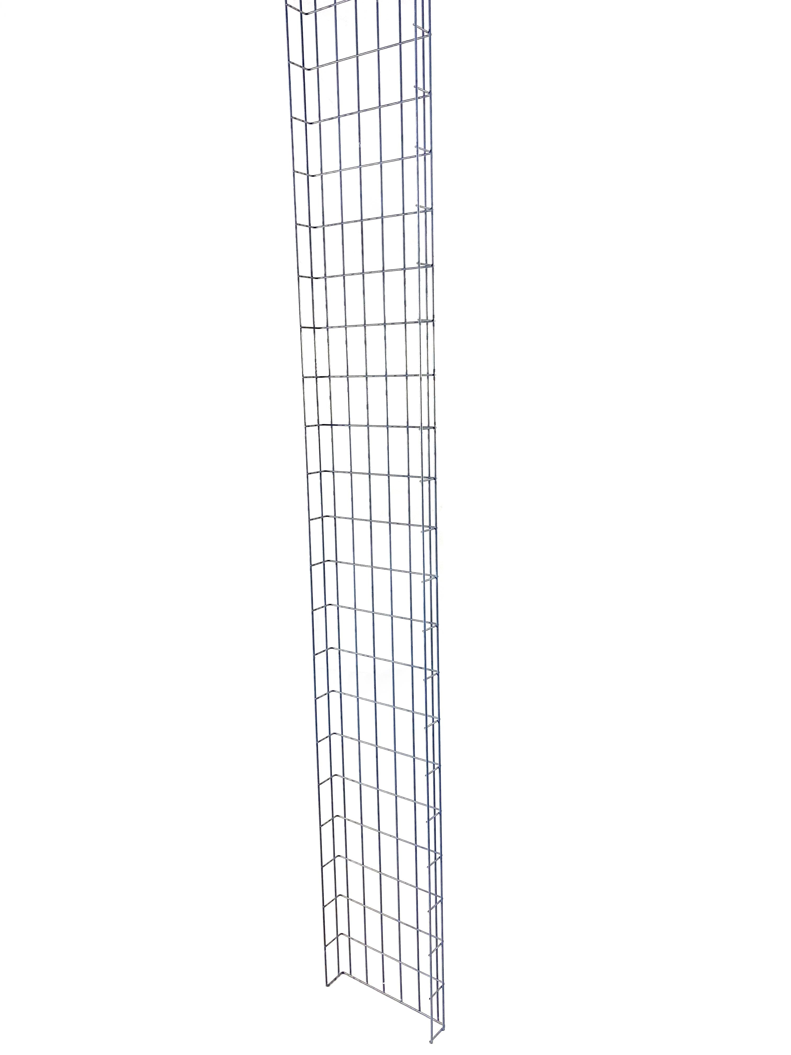 Treillis Longueur 29 cm, profondeur 5 cm, mailles 5 x 10 cm