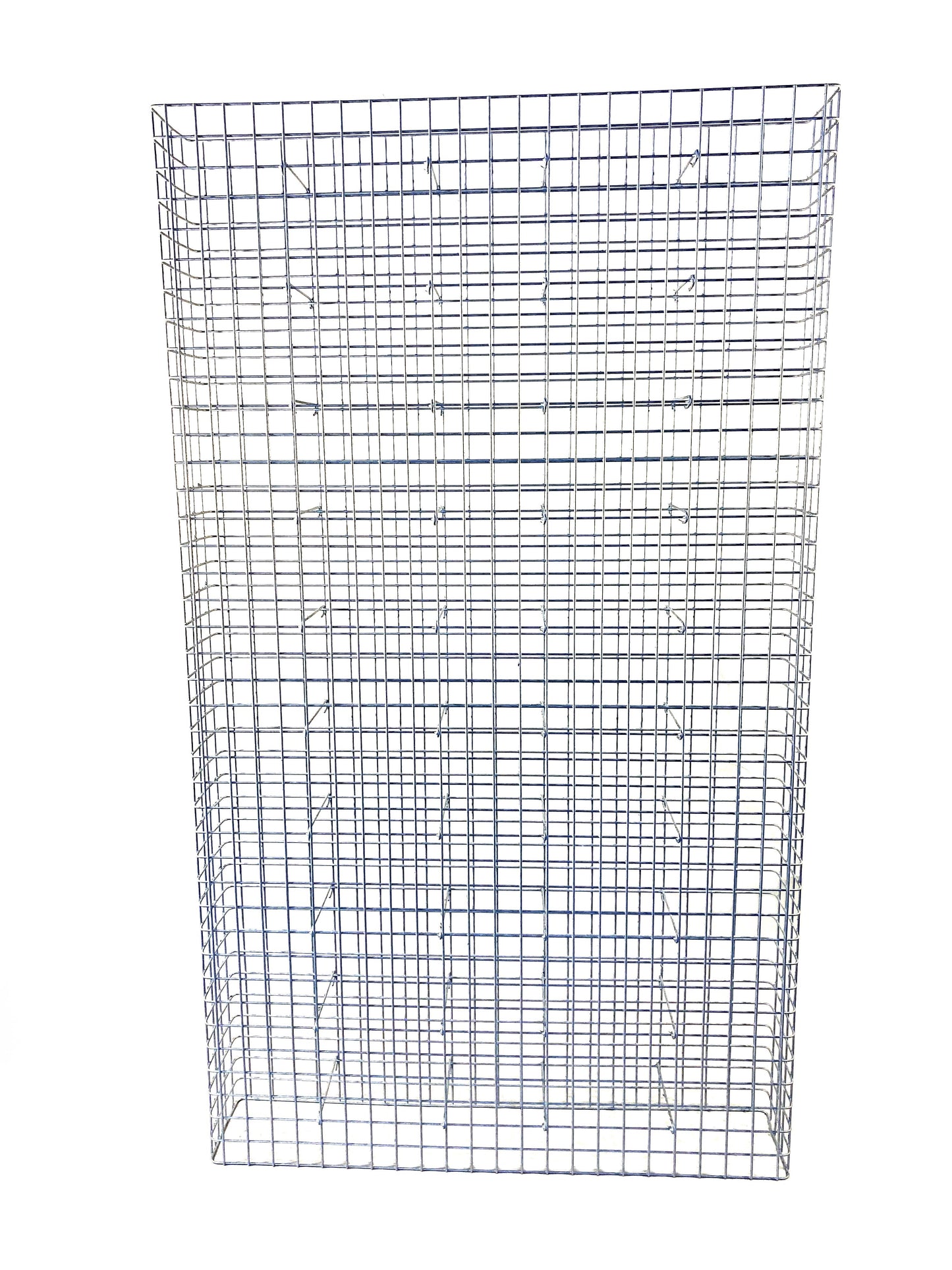 Varmförzinkad gabion 117 cm x 200 cm x 22 cm, maskstorlek 5 cm x 5 cm, helsvetsad