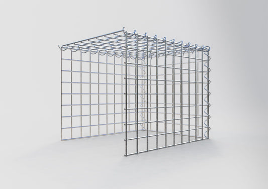 Gavión complementario tipo 4 50 cm x 40 cm x 40 cm (L x A x P), malla 5 cm x 5 cm, en espiral