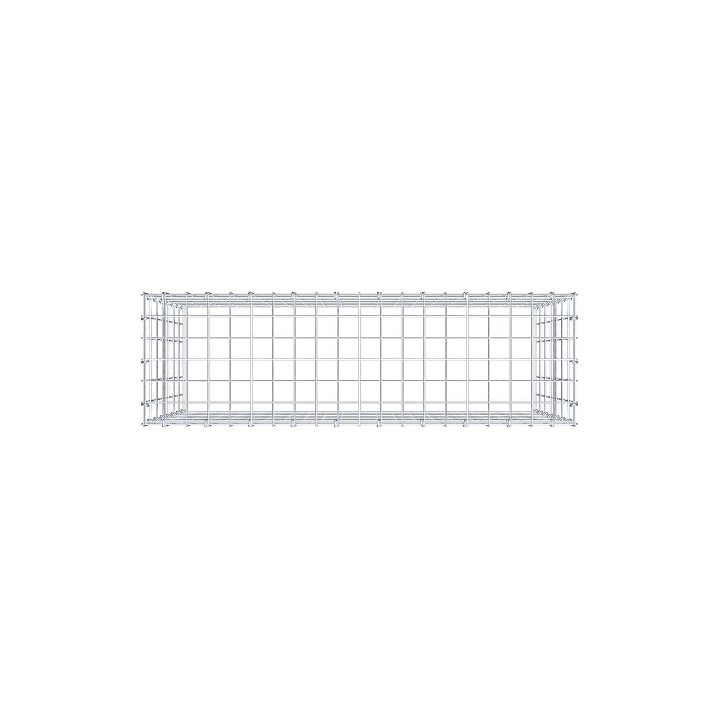 Fourche rapportée type 3 100 cm x 70 cm x 30 cm (L x H x P), mailles 5 cm x 10 cm, anneau C