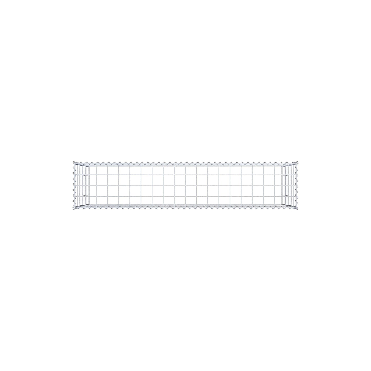 Gabião tipo 3 200 cm x 100 cm x 40 cm (C x A x P), malhagem 10 cm x 10 cm, espiral