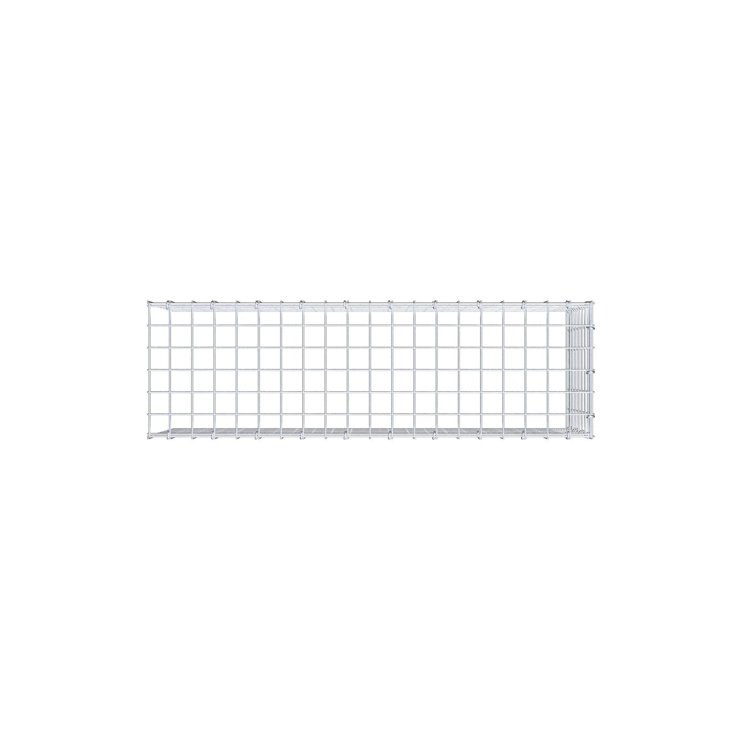 Fourche rapportée type 4 100 cm x 40 cm x 30 cm (L x H x P), mailles 5 cm x 5 cm, anneau C