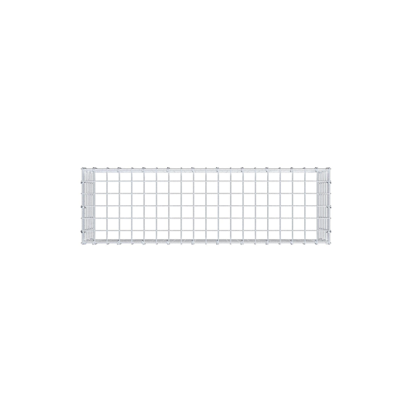 Fourche rapportée type 3 100 cm x 30 cm x 30 cm (L x H x P), mailles 5 cm x 5 cm, anneau C