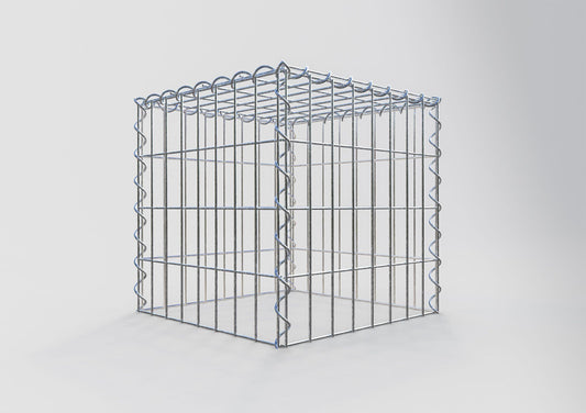 Gavión adicional tipo 3 40 cm x 40 cm x 40 cm (L x A x P), malla 5 cm x 10 cm, en espiral