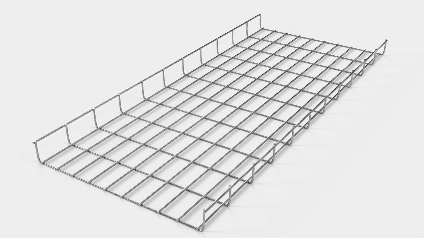 Kabelkanal Höhe 110 cm, Tiefe 5 cm, Maschenweite 5 x 10 cm