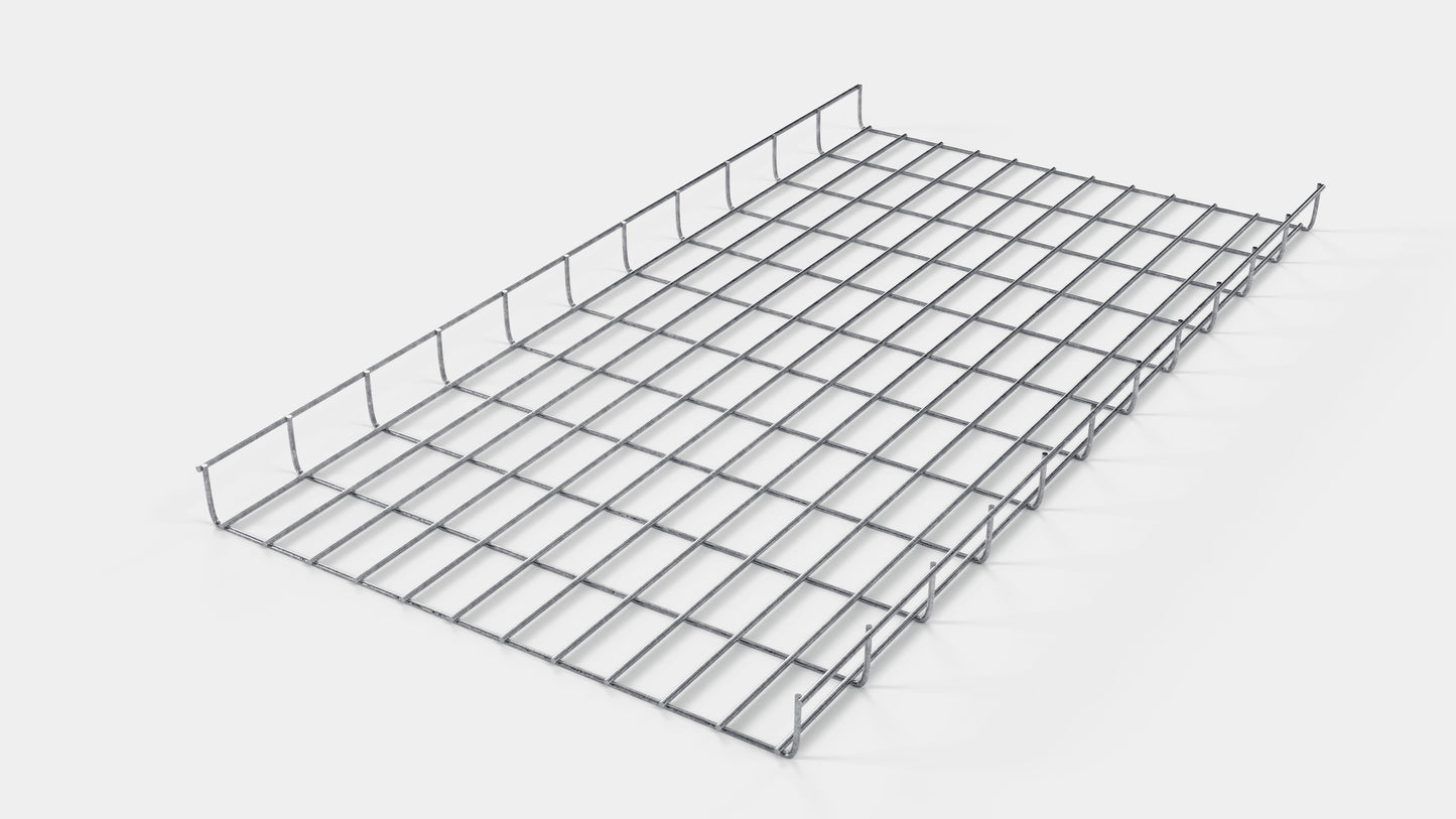 Kabelkanal Höhe 110 cm, Tiefe 5 cm, Maschenweite 5 x 10 cm