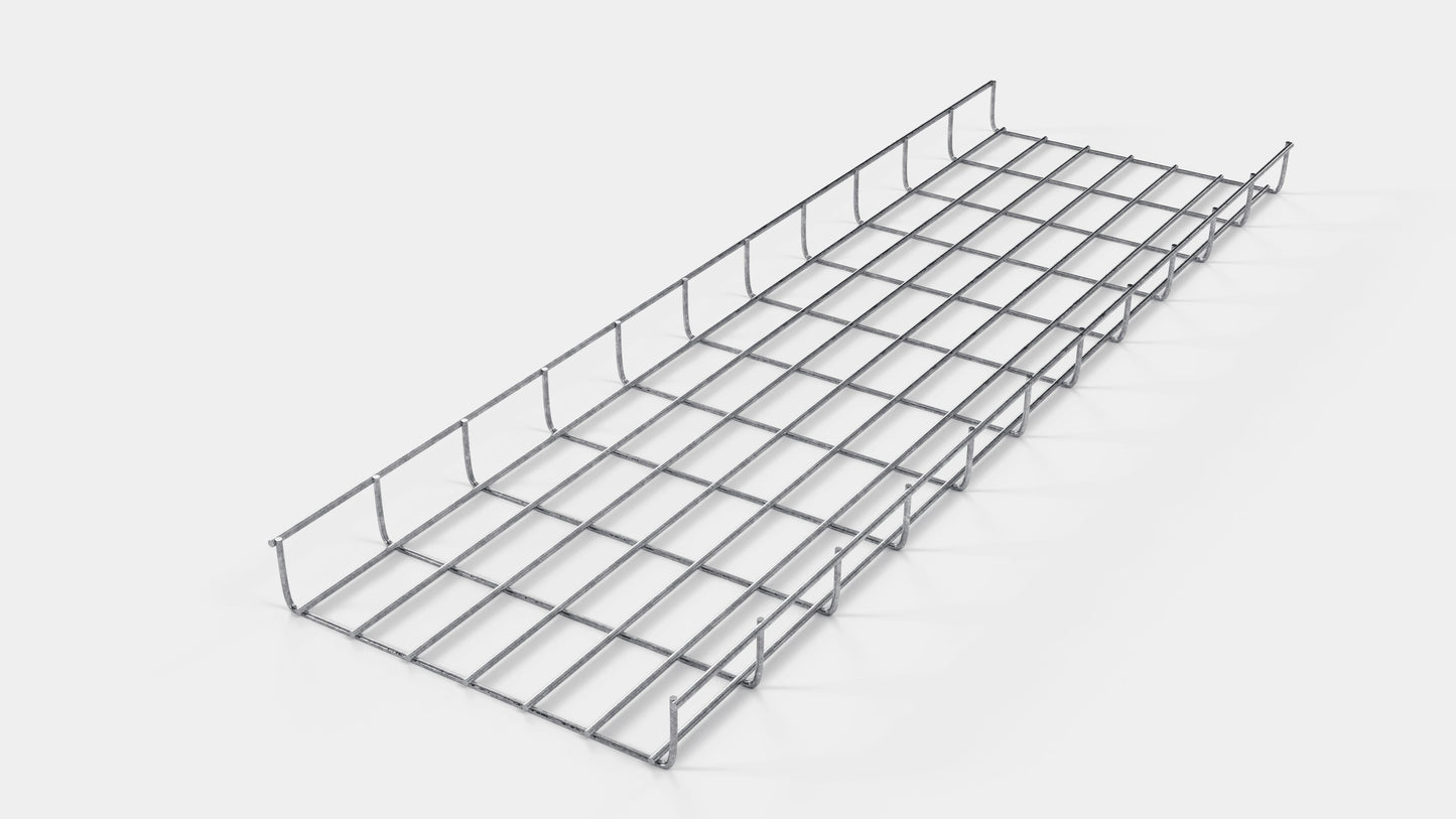 Kabelkanal Höhe 110 cm, Tiefe 5 cm, Maschenweite 5 x 10 cm