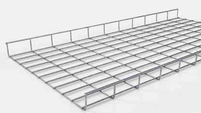 Kabelkanal Höhe 110 cm, Tiefe 5 cm, Maschenweite 5 x 10 cm