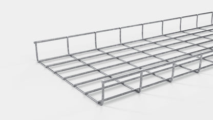 Kabelkanal Höhe 110 cm, Tiefe 5 cm, Maschenweite 5 x 10 cm