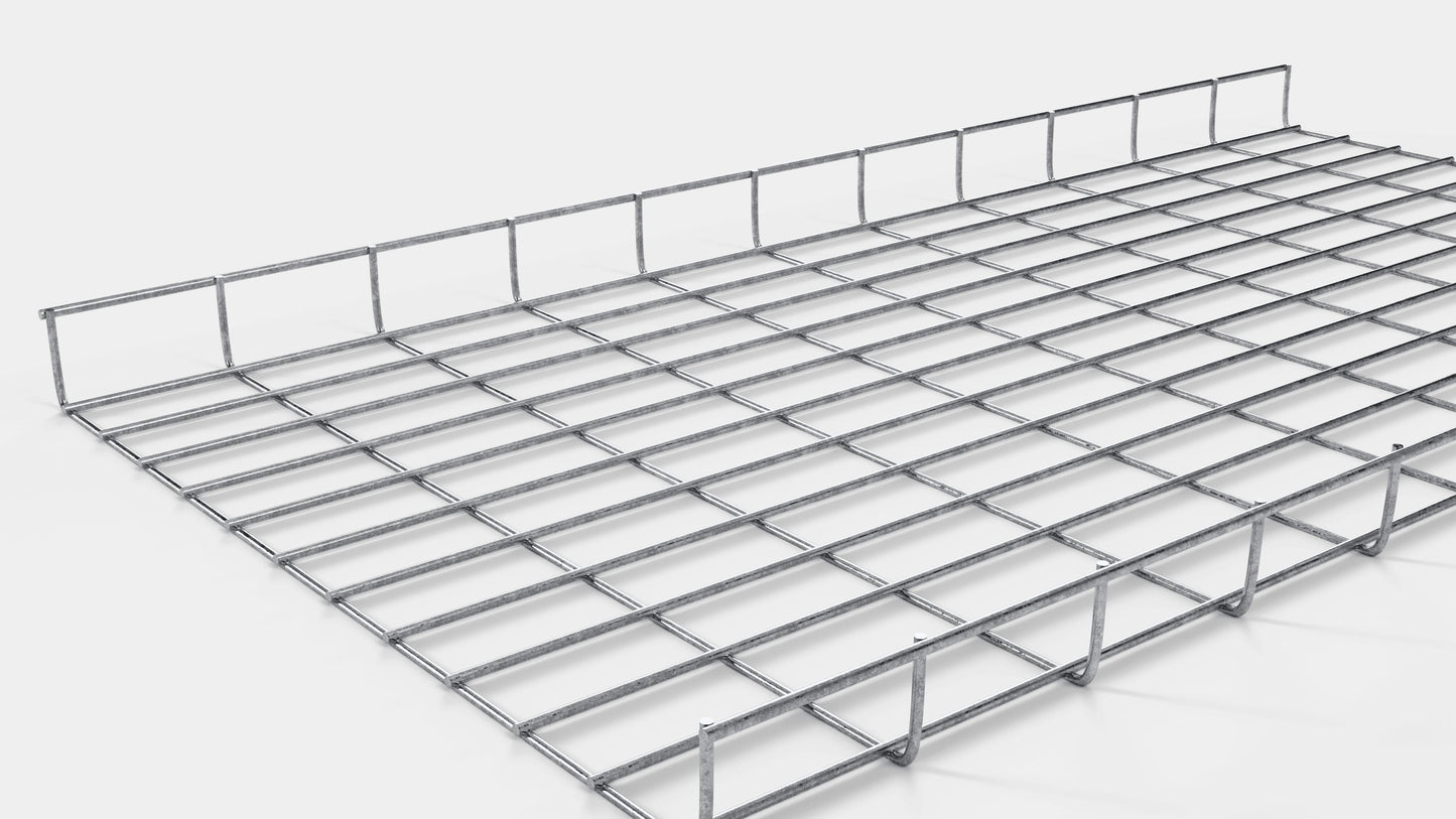 Kabelkanal Höhe 110 cm, Tiefe 5 cm, Maschenweite 5 x 10 cm