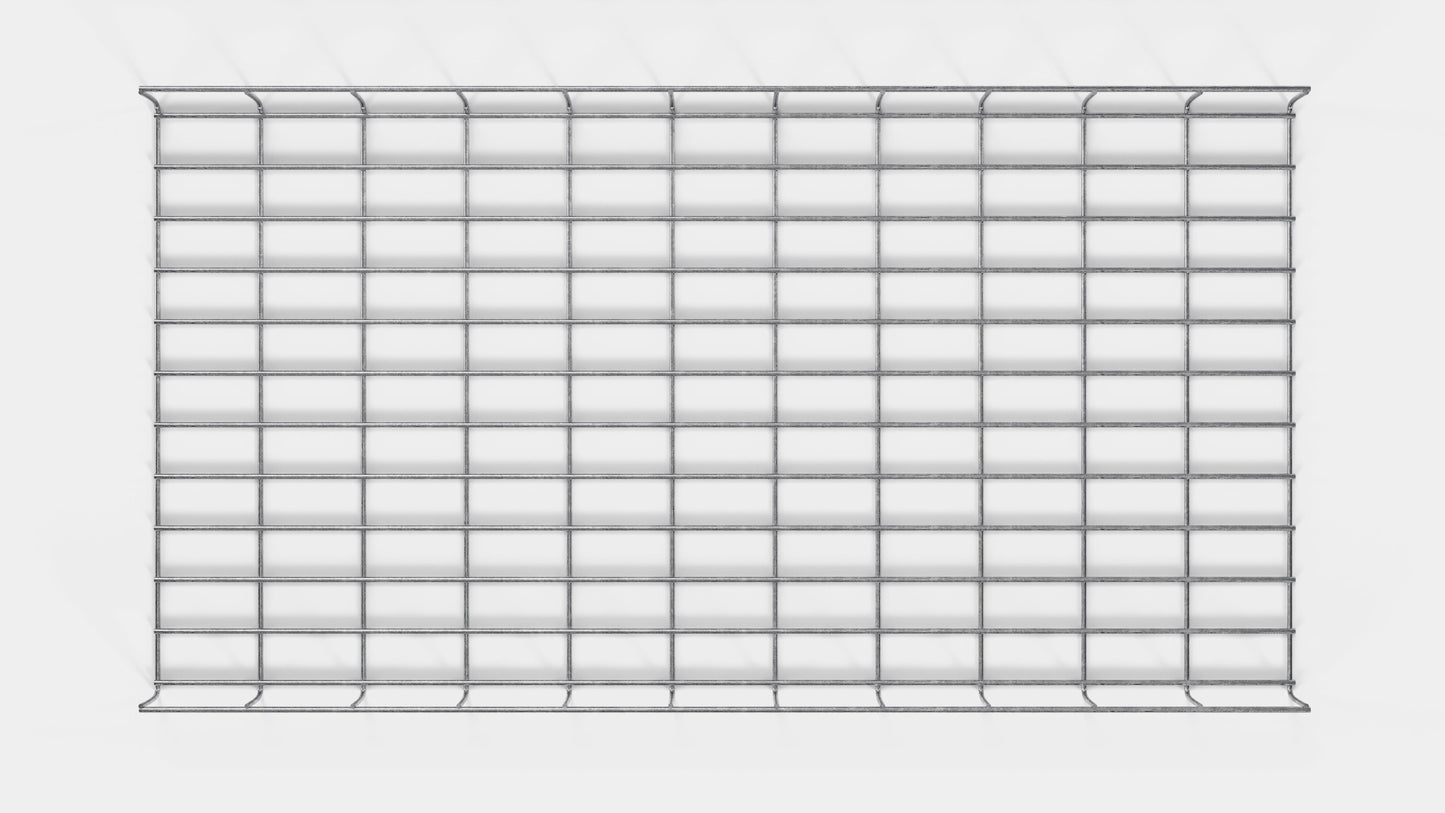 Kabelkanal Höhe 110 cm, Tiefe 5 cm, Maschenweite 5 x 10 cm