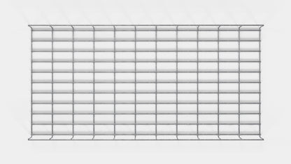 Kabelkanal Höhe 110 cm, Tiefe 5 cm, Maschenweite 5 x 10 cm