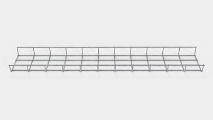 Kabelkanal Höhe 110 cm, Tiefe 5 cm, Maschenweite 5 x 10 cm