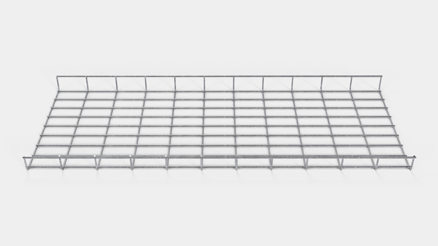 Kabelkanal Höhe 110 cm, Tiefe 5 cm, Maschenweite 5 x 10 cm