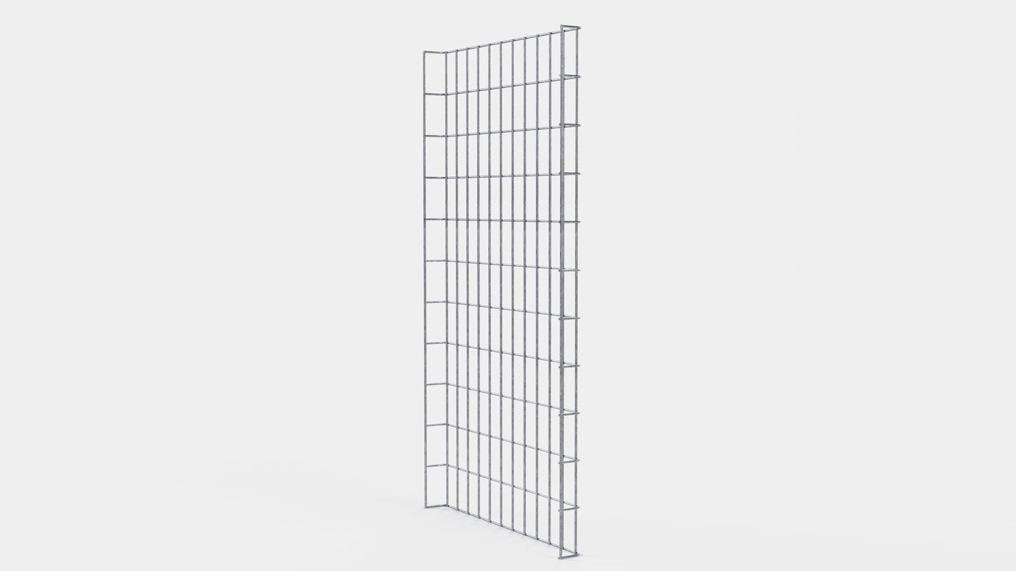 Kabelkanal Höhe 110 cm, Tiefe 5 cm, Maschenweite 5 x 10 cm