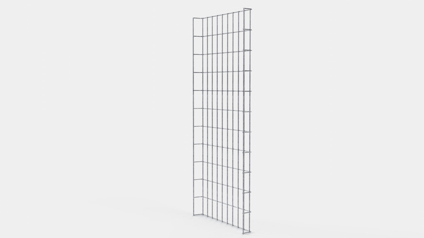 Kabelkanal Höhe 110 cm, Tiefe 5 cm, Maschenweite 5 x 10 cm