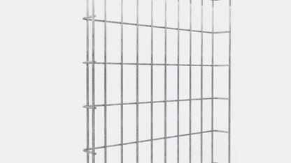 Rankgitter Höhe 110 cm, Tiefe 5 cm, Maschenweite 5 x 10 cm