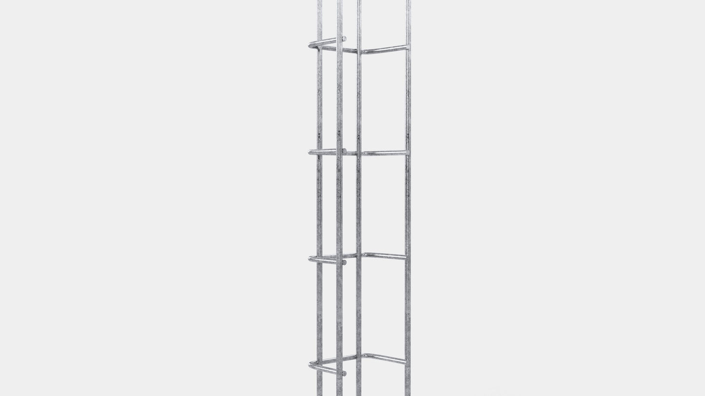 Rankgitter Höhe 110 cm, Tiefe 5 cm, Maschenweite 5 x 10 cm